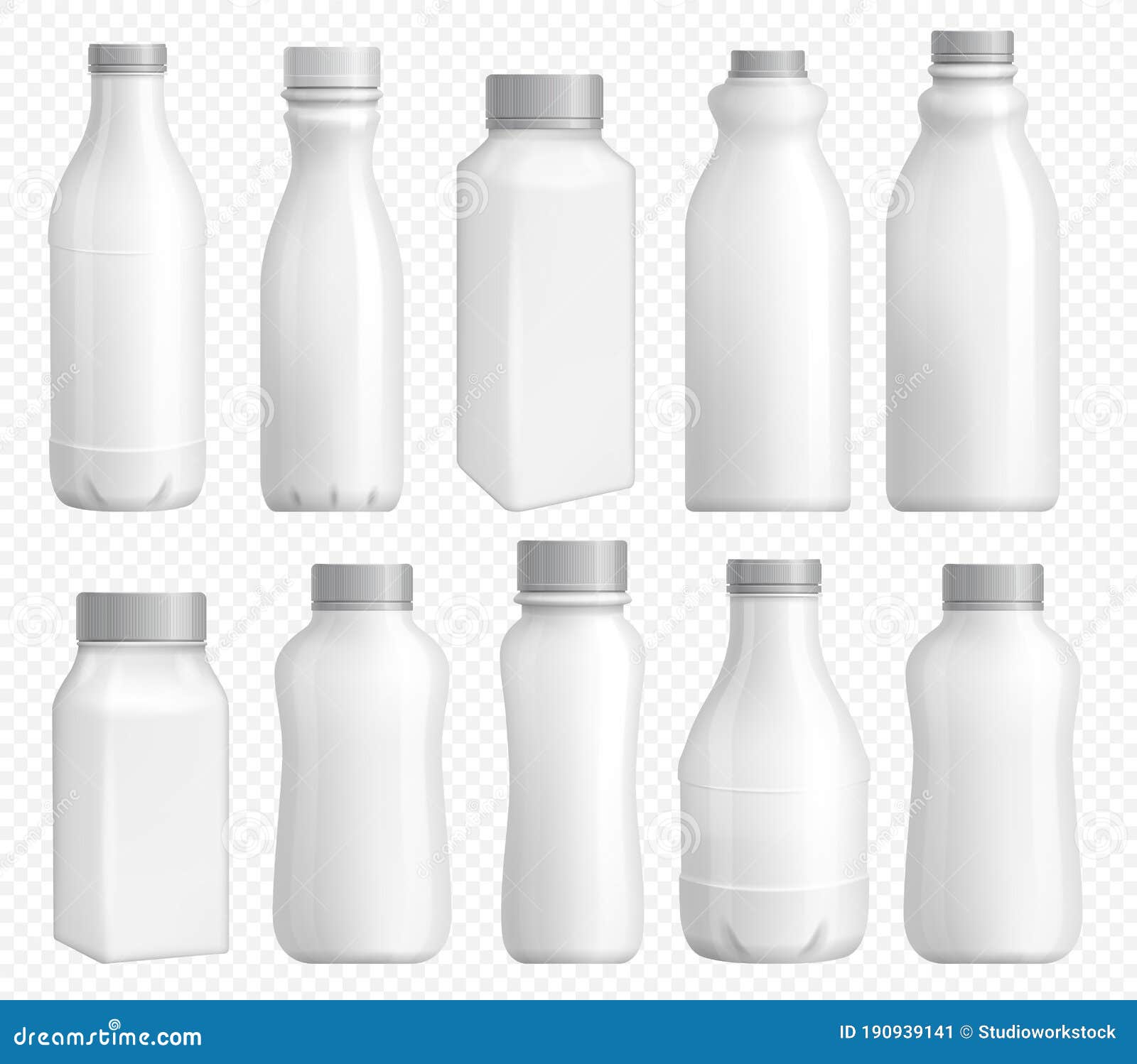 AE-GLAS Tapas para botellas de leche color blanco 10-75 unidades, 48 mm 