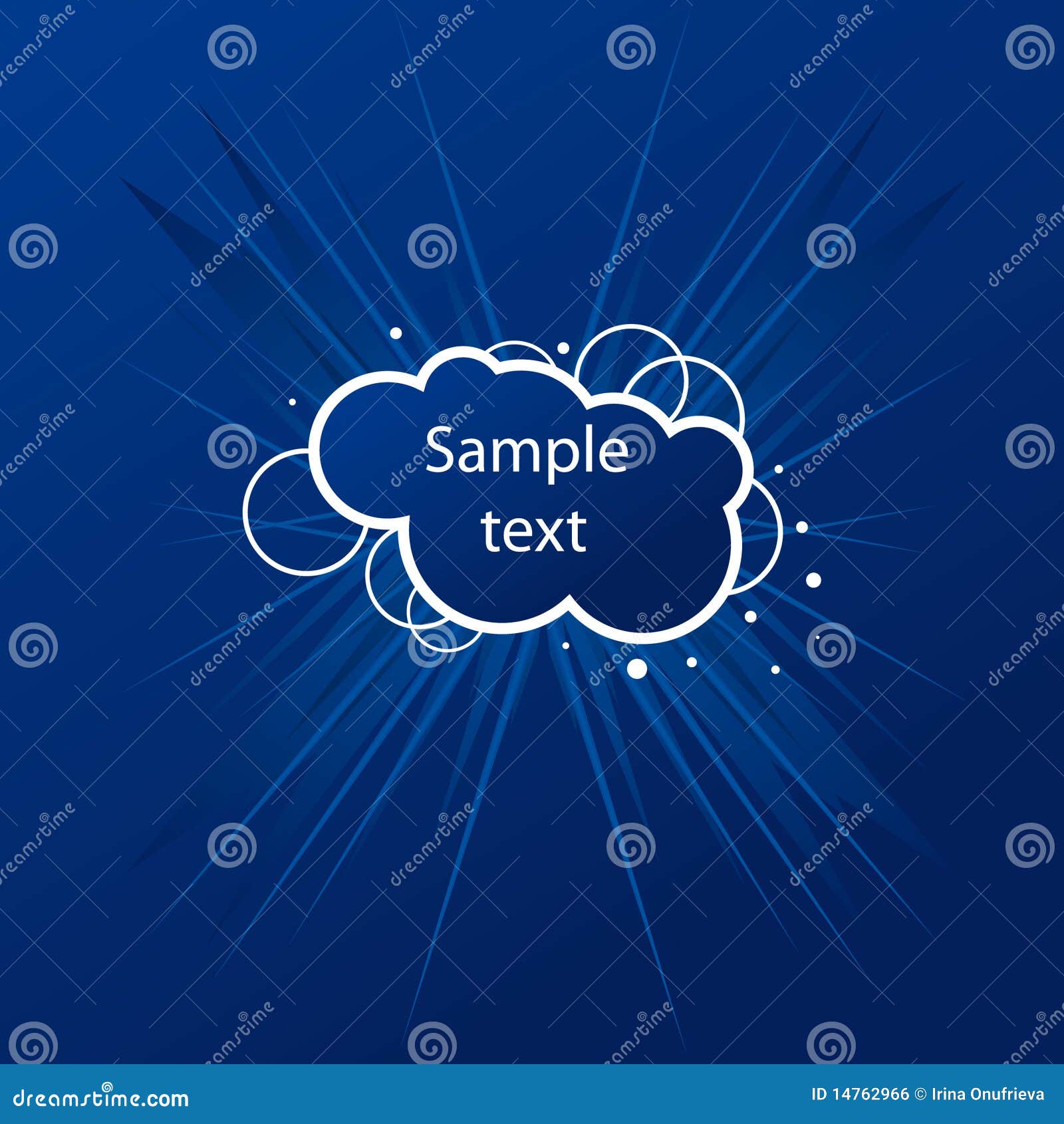Placard with banner stock vector. Illustration of backdrop 14762966