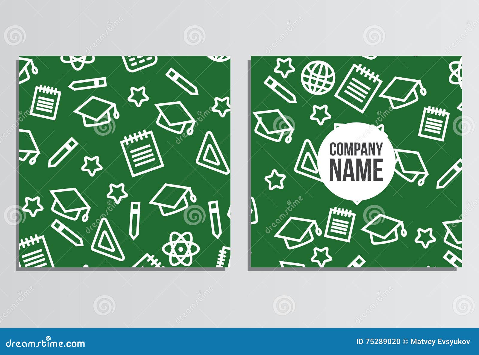 Placards, Banner. Back To School Background Stock Illustration