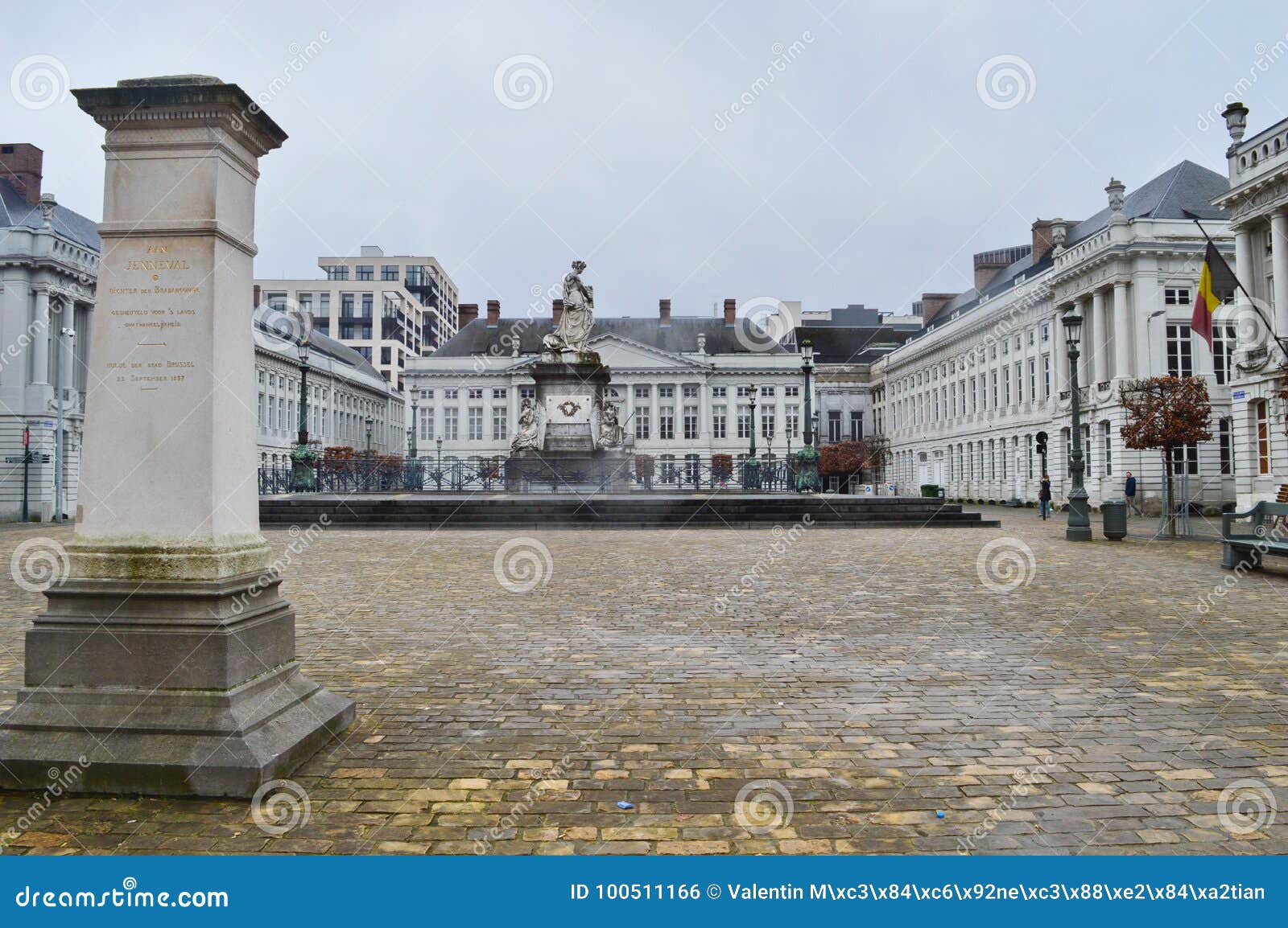 place des martyrs martyrs` square, brussels, belgium