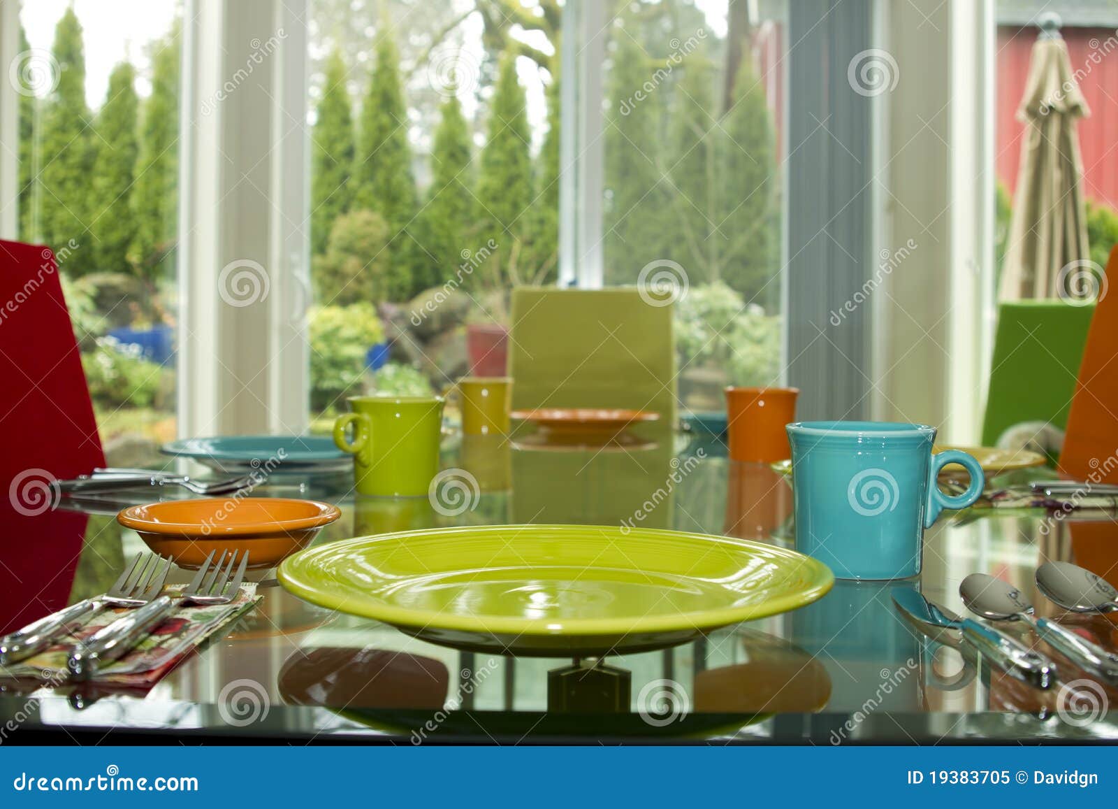Place Setting for Dinner stock image. Image of soup, plate - 19383705