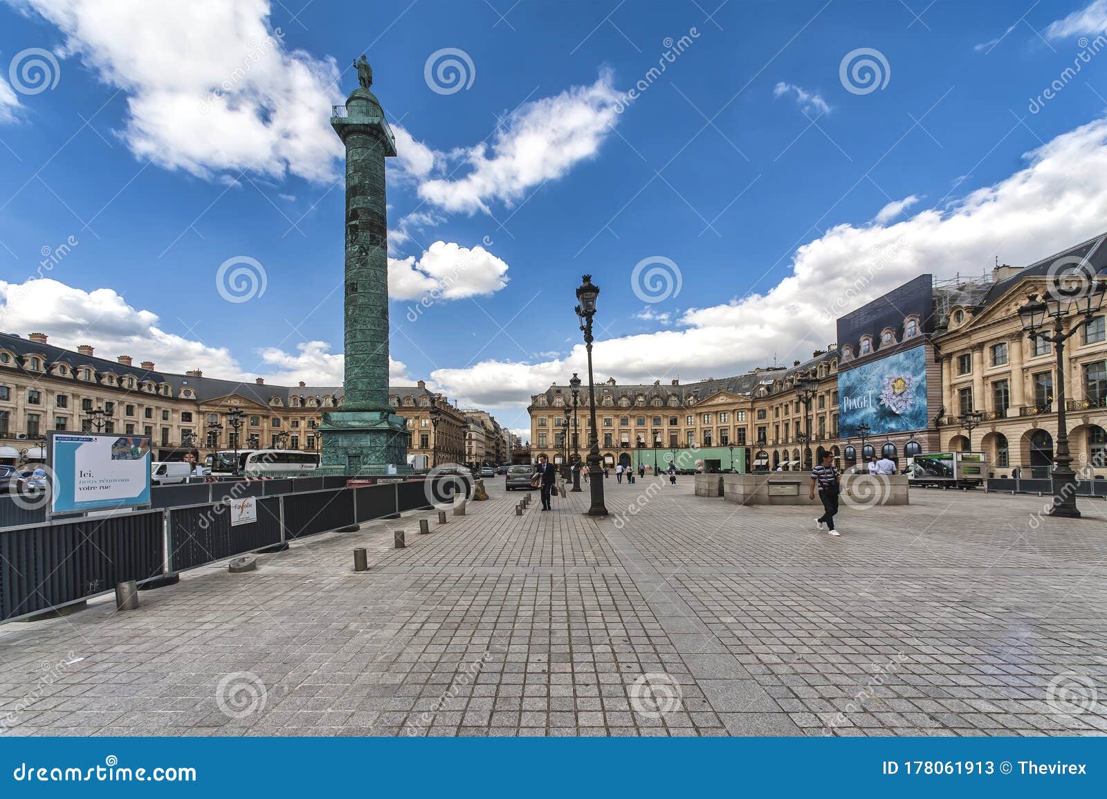 Chanel Shop In Place Vendome In Paris Stock Photo - Download Image