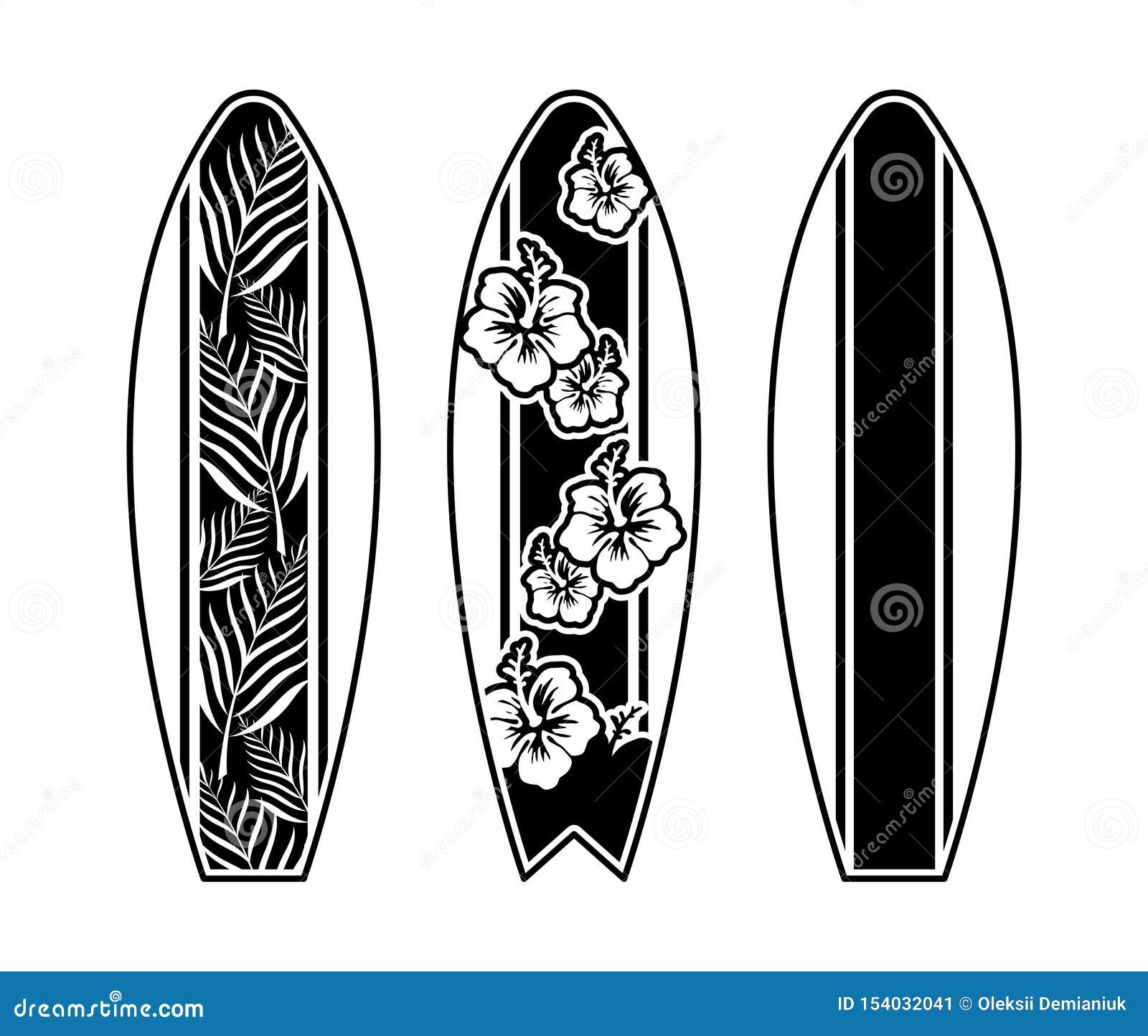 Dessin Planche De Surf à Imprimer Placez La Conception D'impression De Planche De Surf Pour Surfer Illustration de Vecteur - Illustration du drapeau, affiche: 154032041