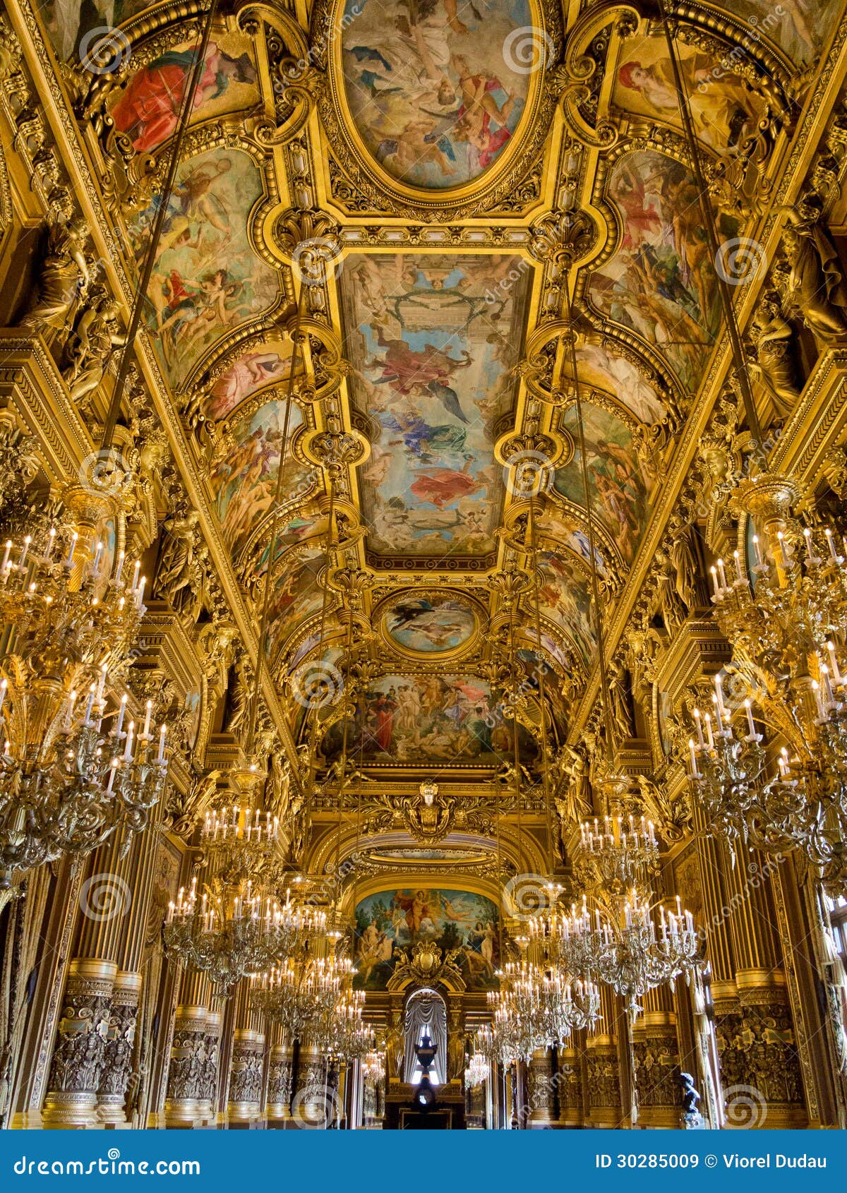 Plafond De Palais Garnier Image Stock Image Du Europeen