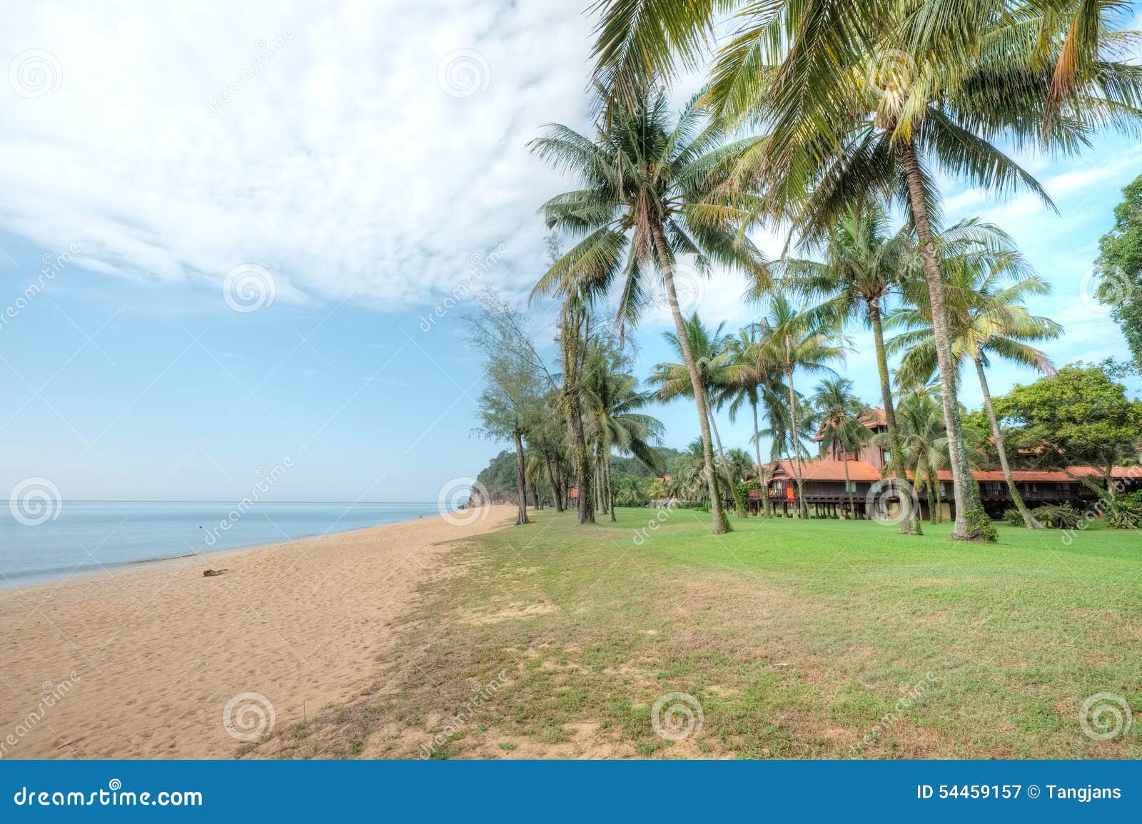  Plage  De Cherating  Kuantan Malaisie Image stock Image 