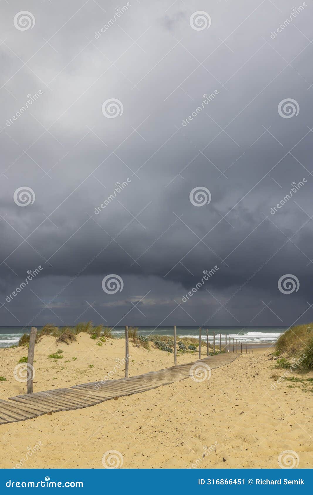 plage nord beach, mimizan, new aquitaine, france