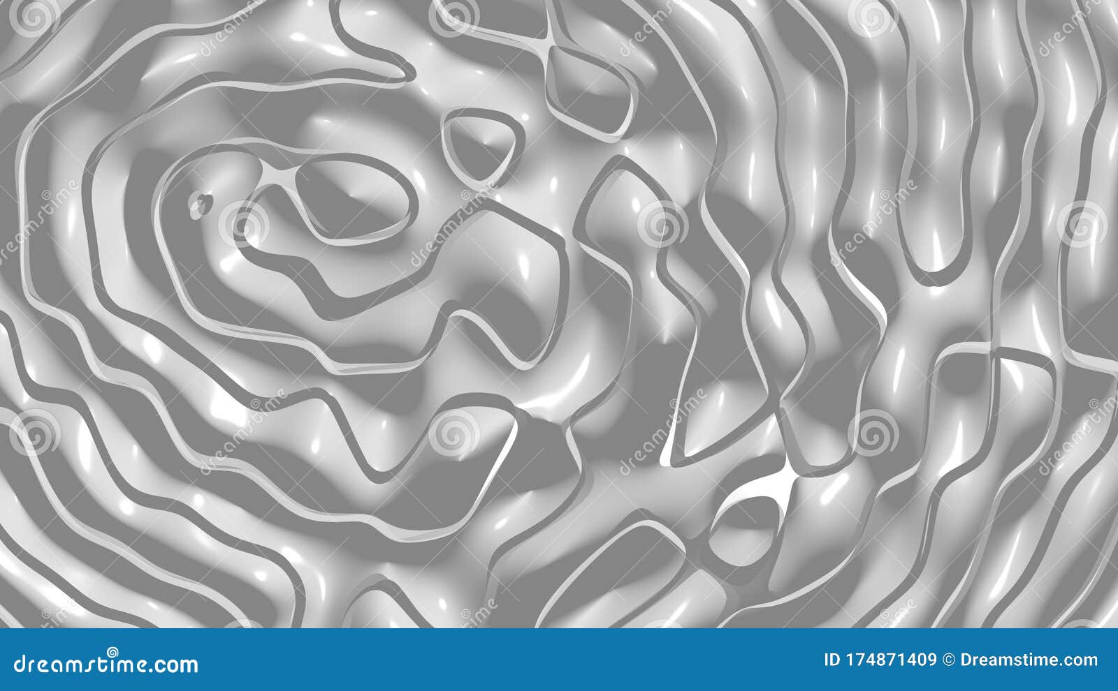 Simple Light Platinum Monochromic 3D Abstract Background Image Made of Plain  Crackle Patterns with Shadow Perspectives Stock Illustration - Illustration  of bright, pattern: 174871409