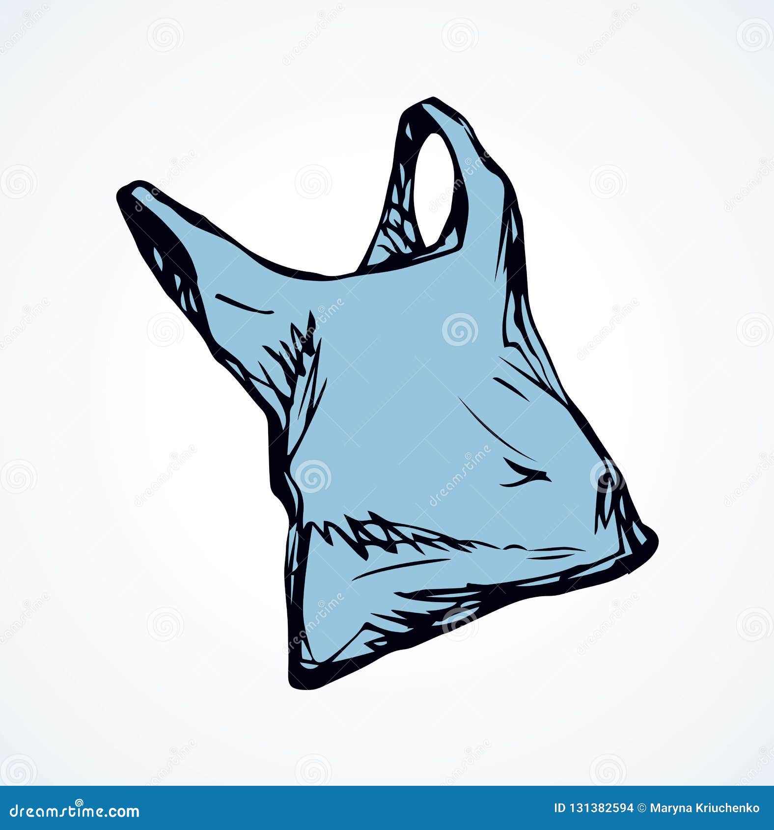 Vector Drawing Plastic Bag Bottle Stock Vector (Royalty Free) 234068743 |  Shutterstock