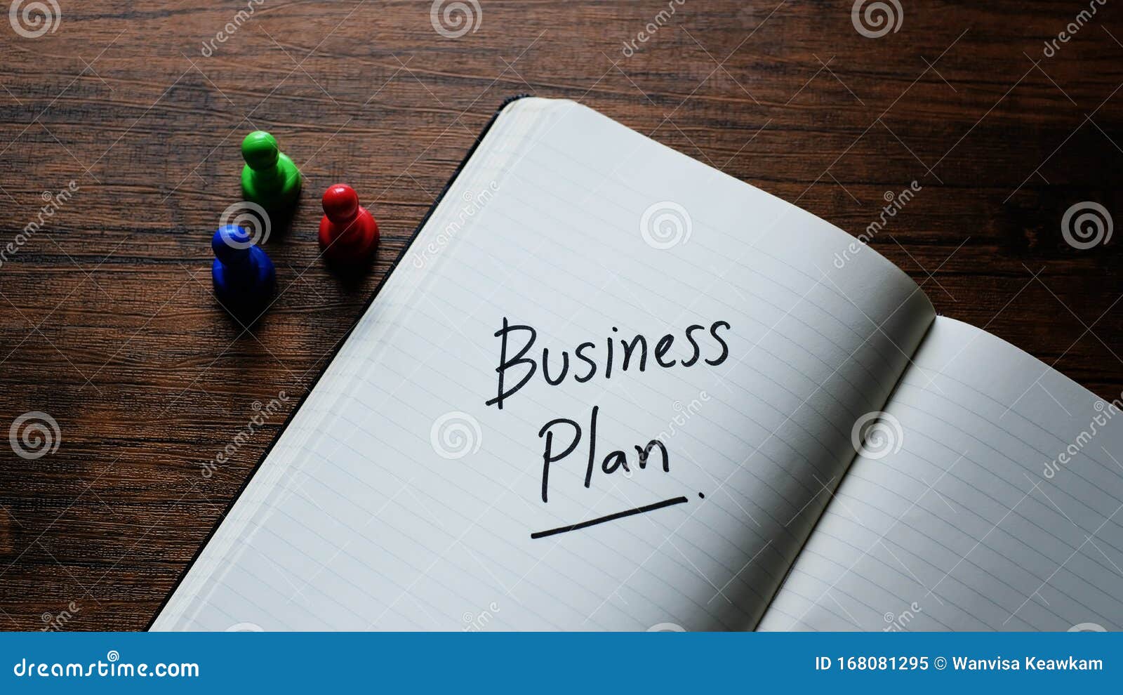Plan for a new business stock image. Image of finance 168081295