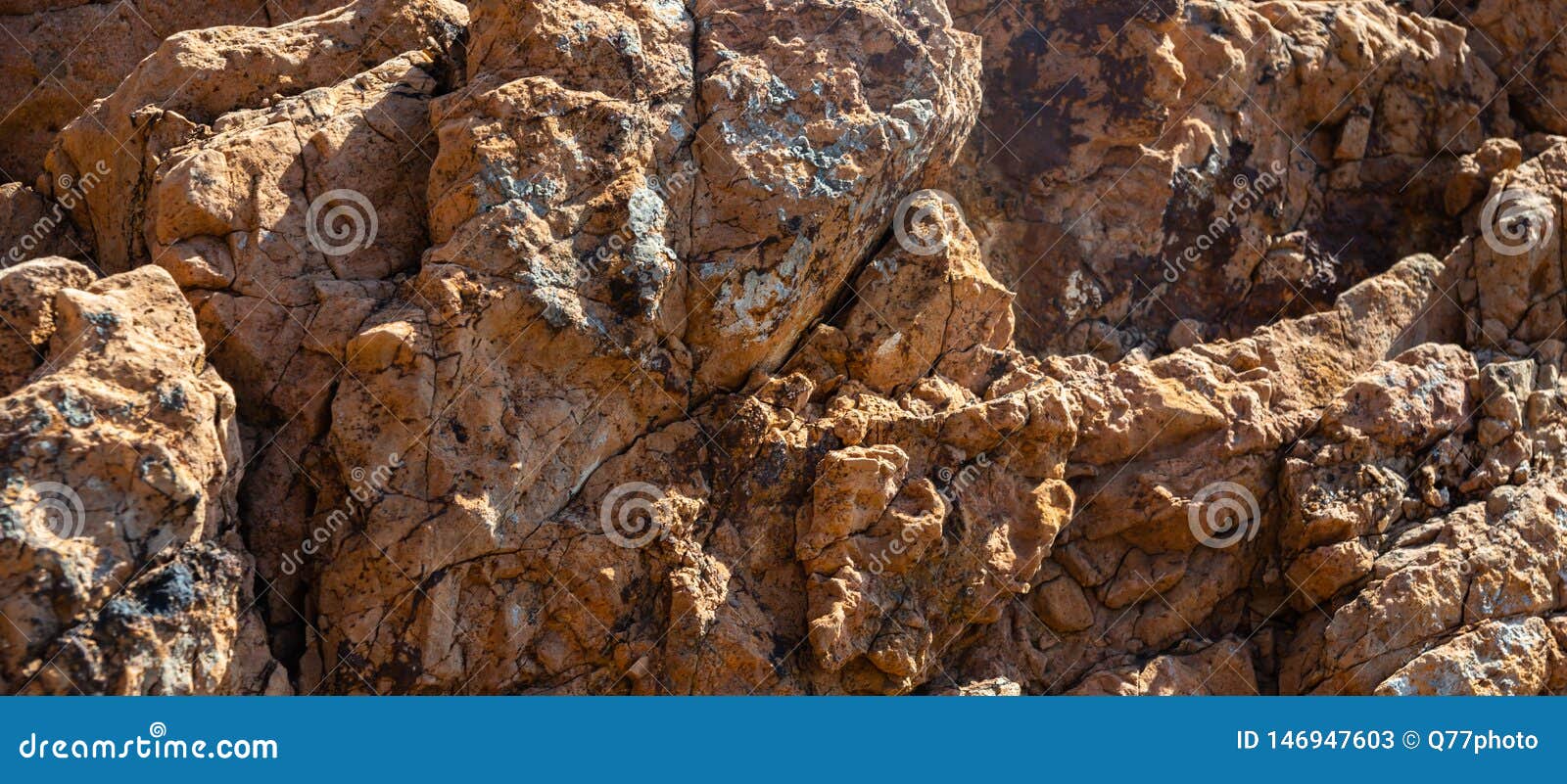 Mineral material surface closeup with natural pattern for design and decoration, texture rocks