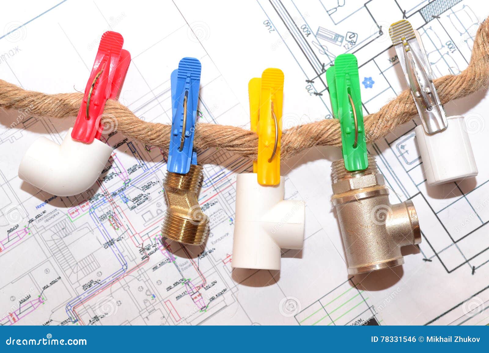Plan for Rehabilitation of Water Supply Stock Photo Image of estimate