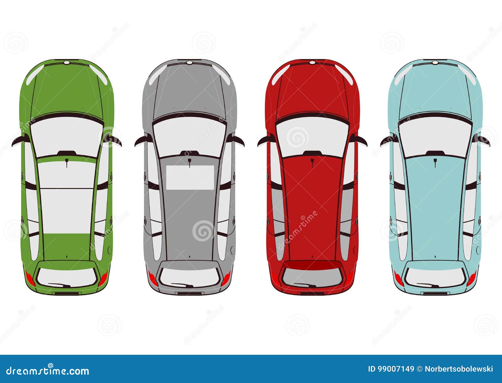 Modern car stock vector. Illustration of element, model - 99007149