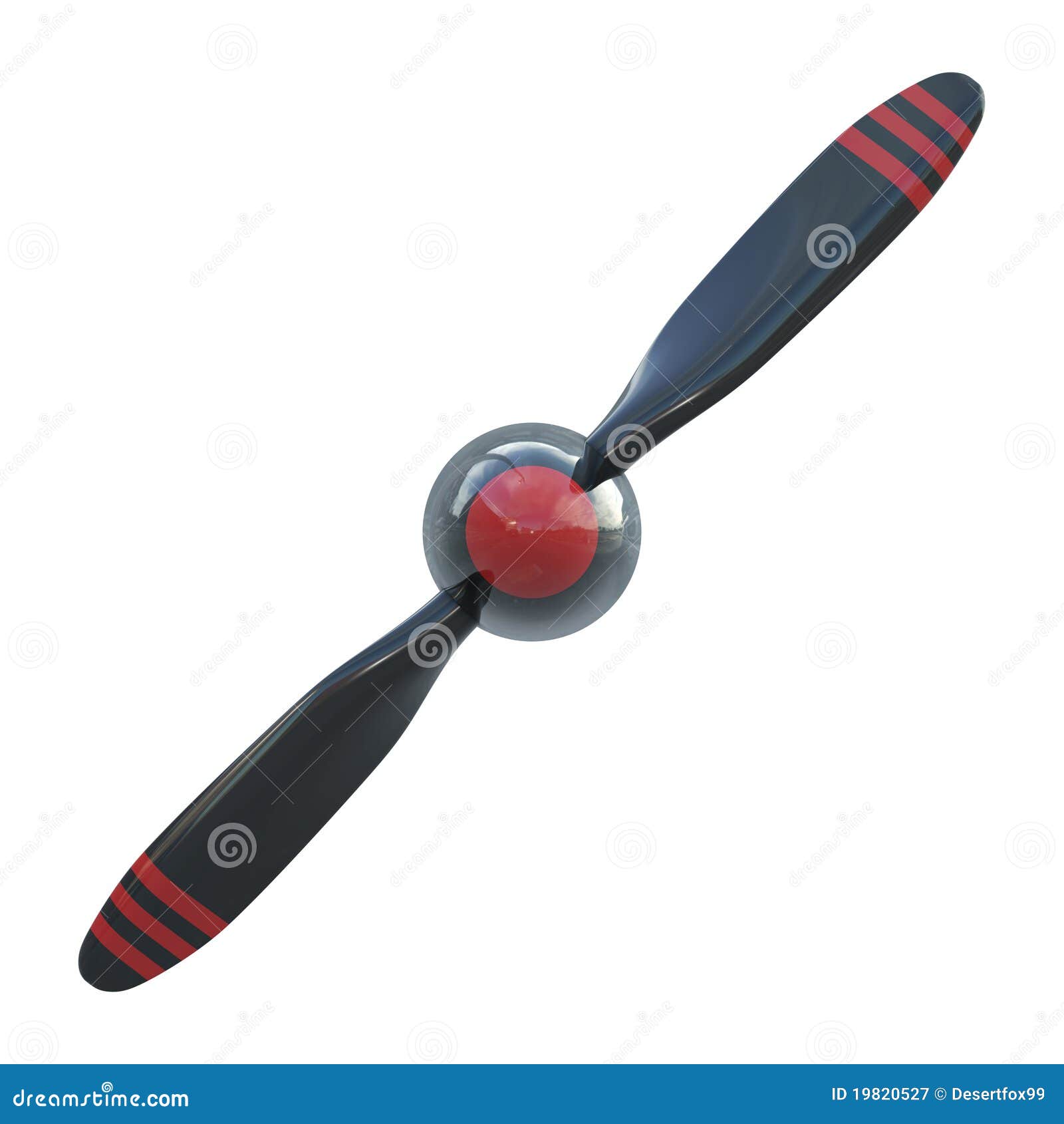plane propeller with 2 blades
