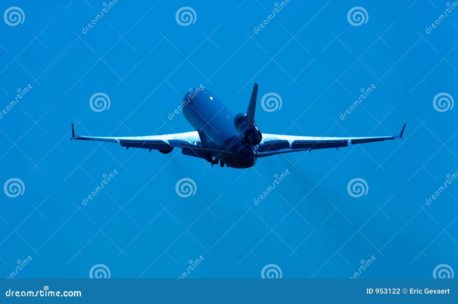 plane on takeoff