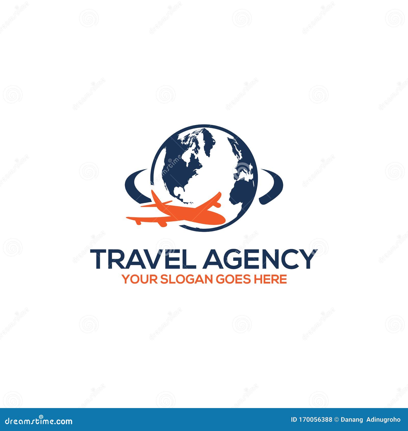 Global Travel Agency, Plane Tour Vector Illustration, Good for Your ...