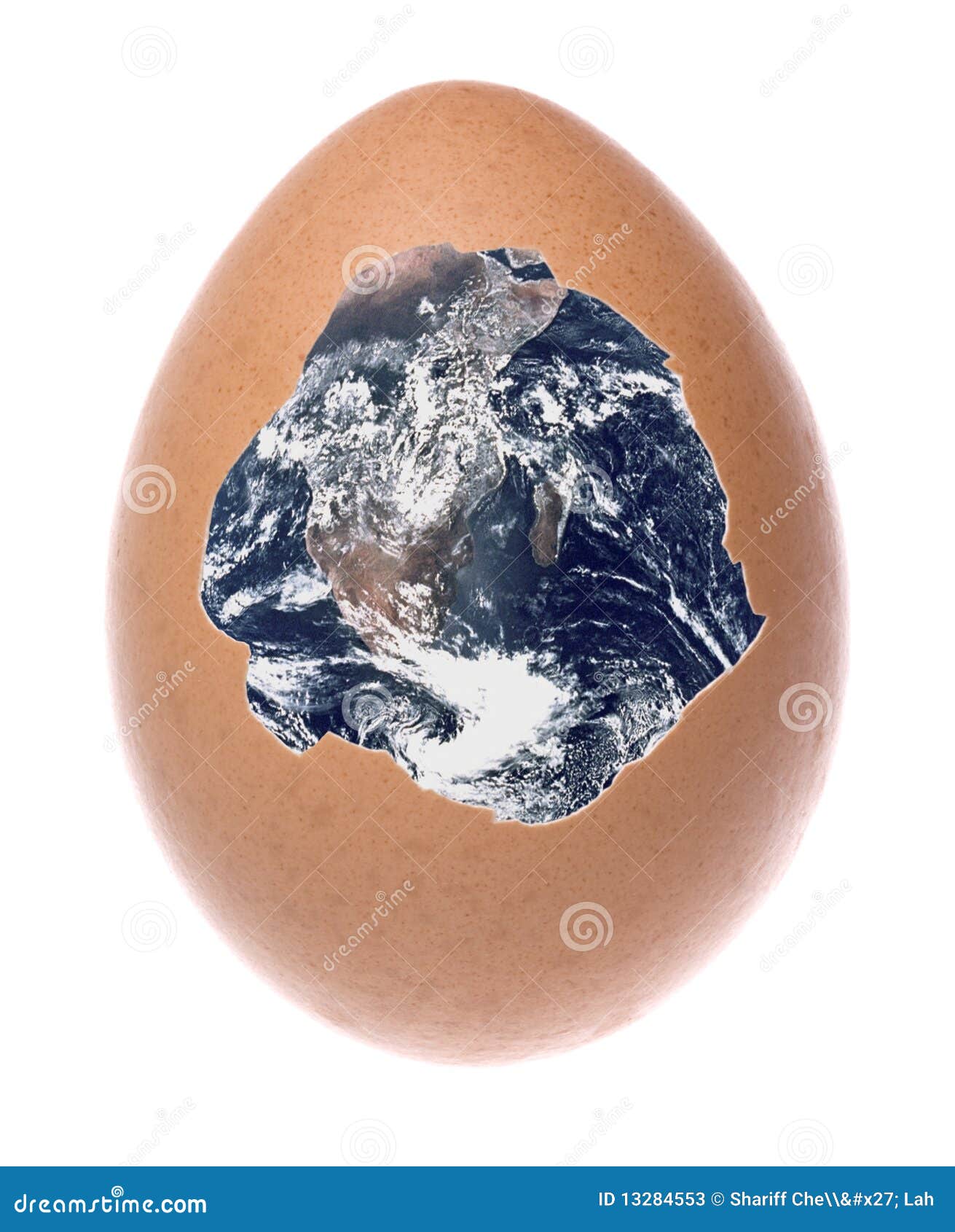 Earth Broken Egg Macro Isolated Stock Image Image of food, closeup 13284553