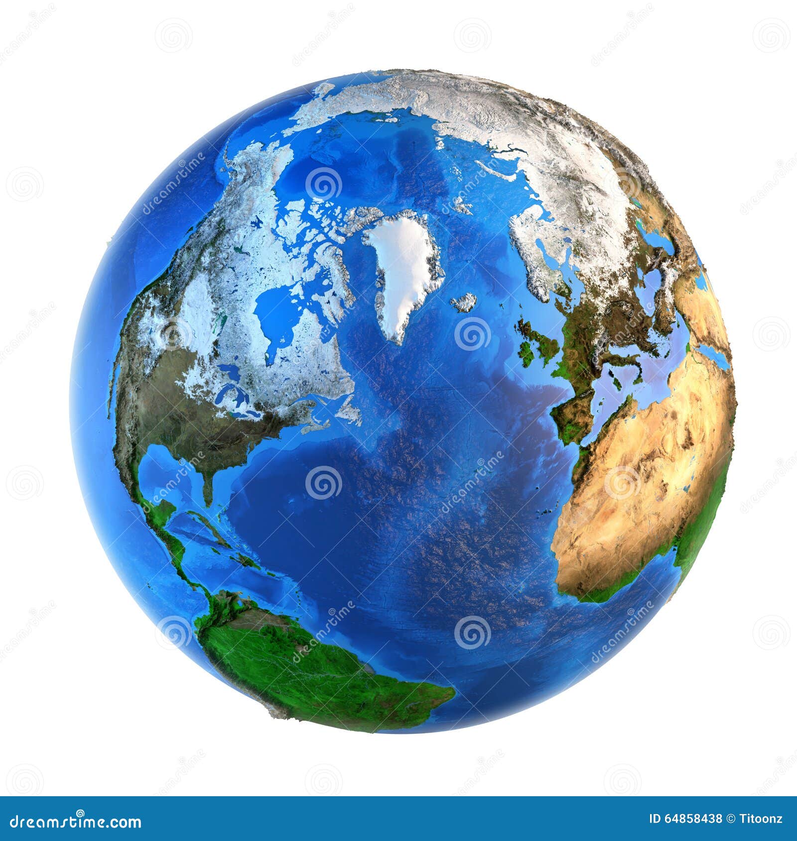 planet earth landforms from a northern perspective