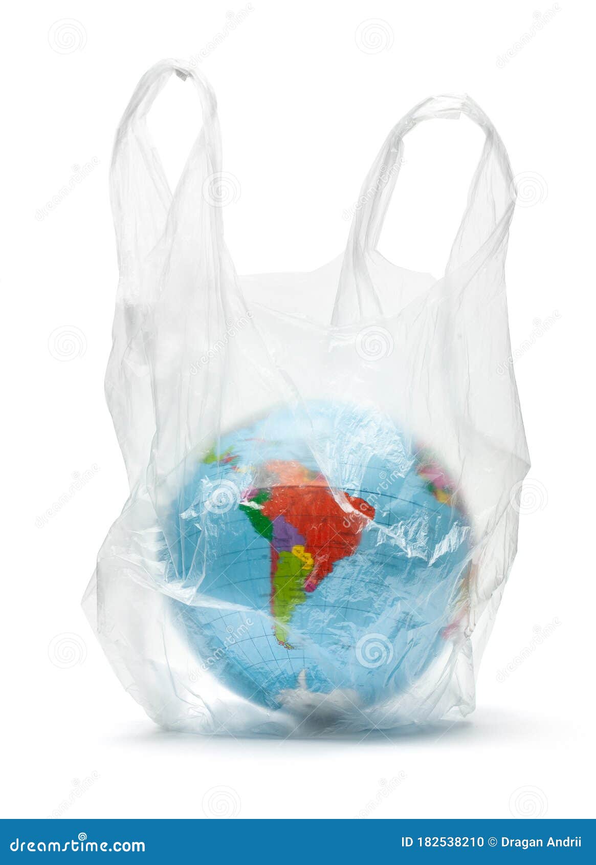 Planet Earth in a Plastic Bag. the Contamination of Our Planet. Globe in  the Package Stock Photo - Image of garbage, rubbish: 182538210