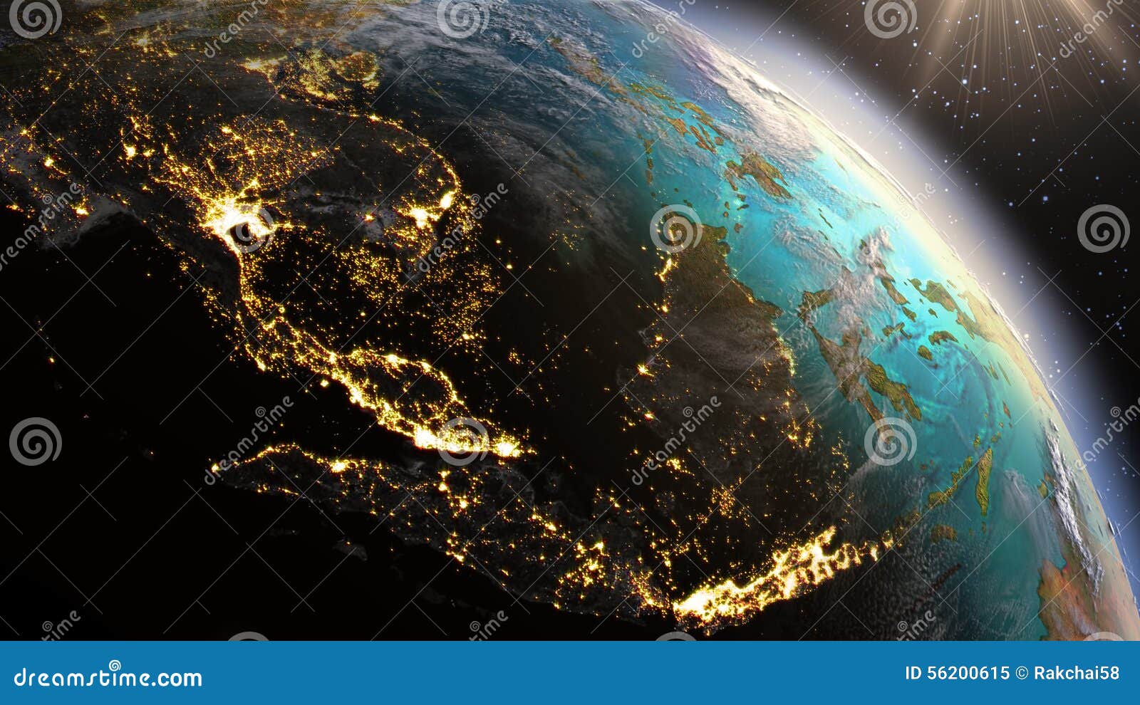 planet earth south east asia zone using satellite imagery nasa