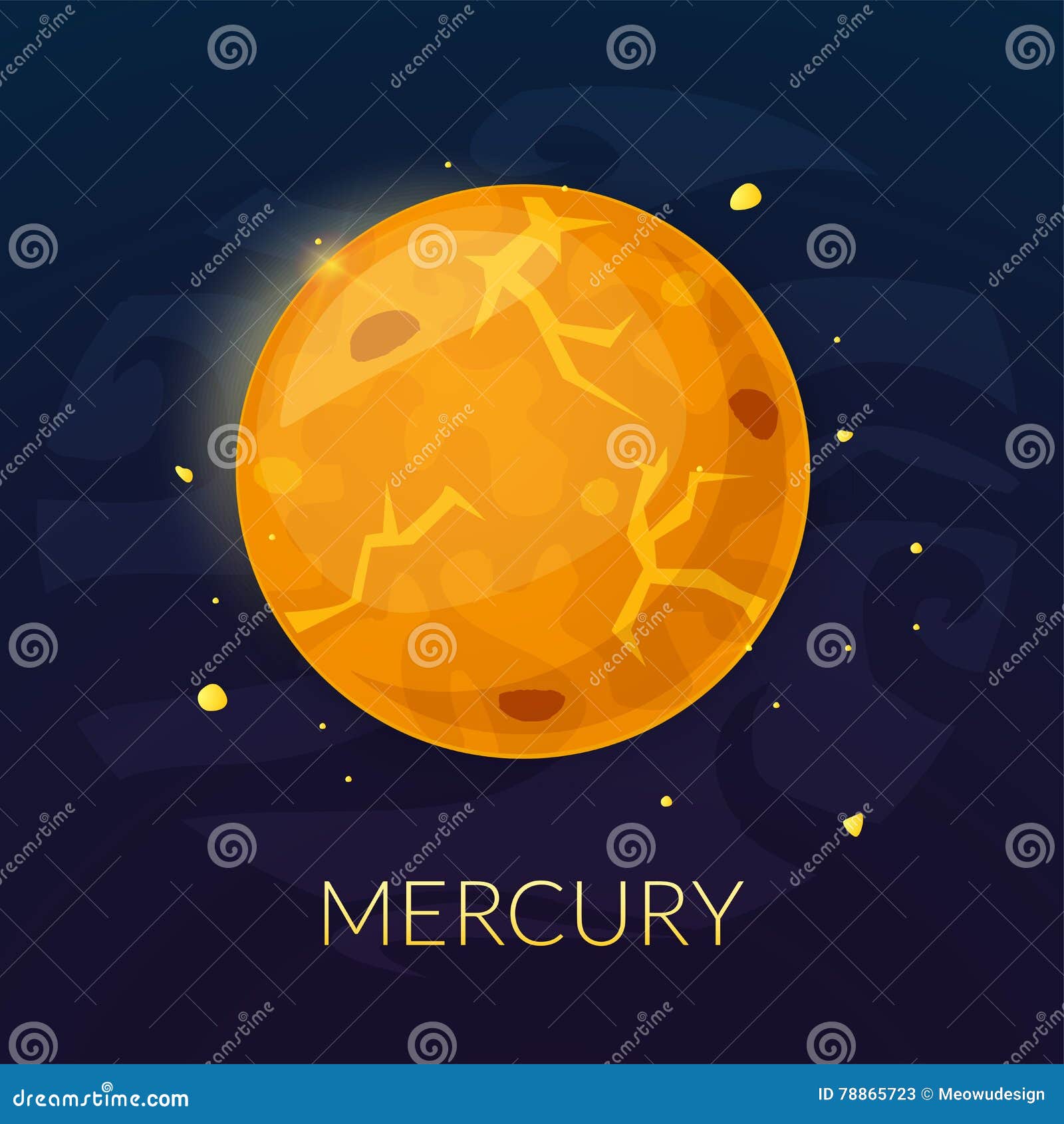 Планета меркурий картинка для детей