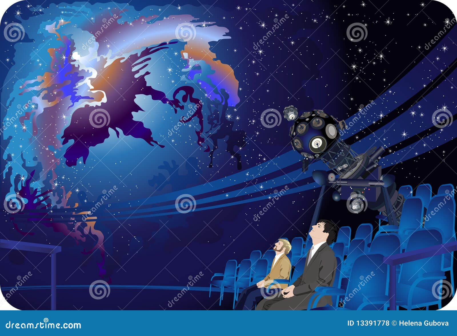 Planetarium Stock Illustrations – 17,510 Planetarium Stock