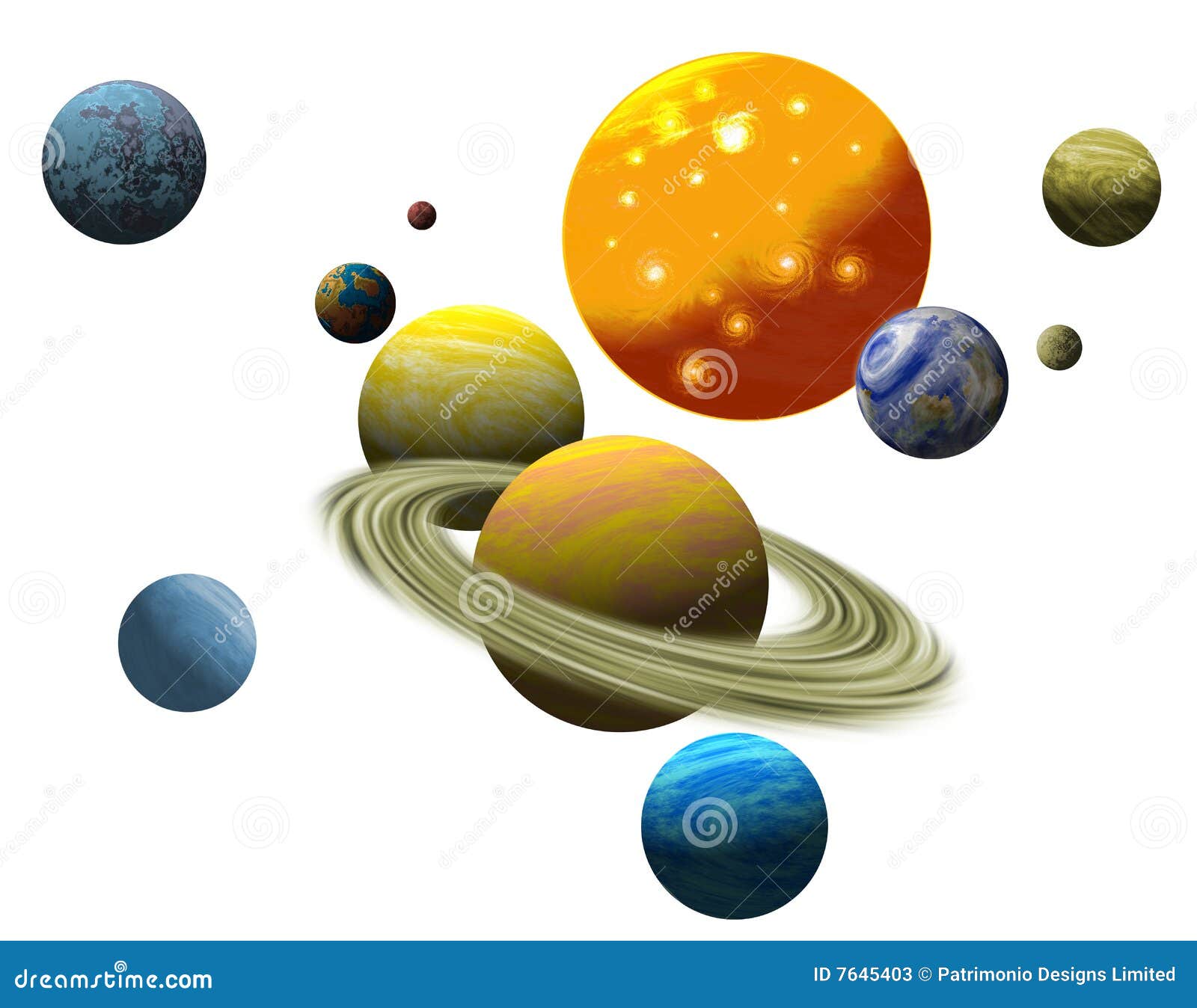 the planetary solar system