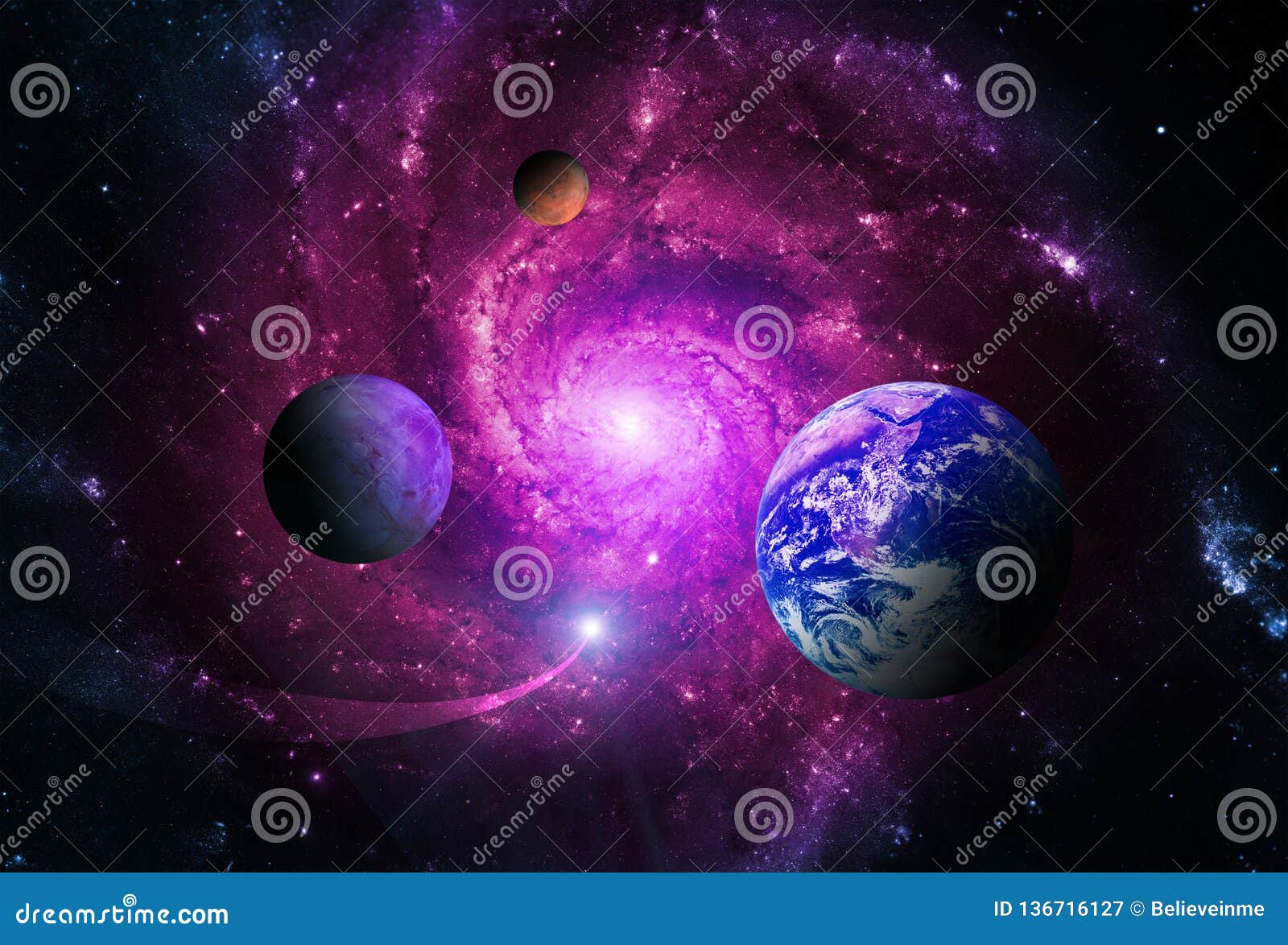 The Planets Of The Solar System Are Attracted By The Center