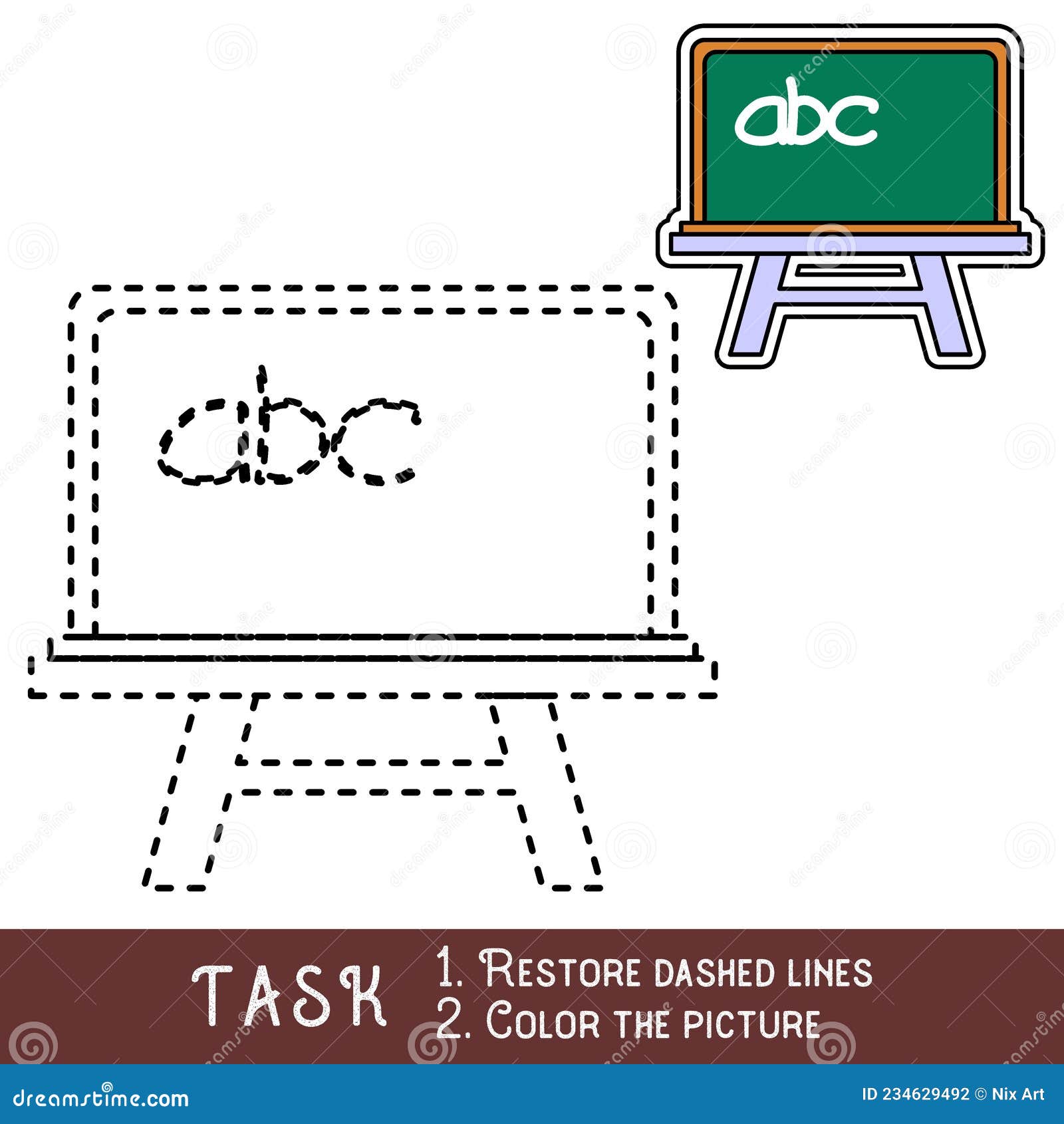 planilha de desenho para crianças pré-escolares com nível de