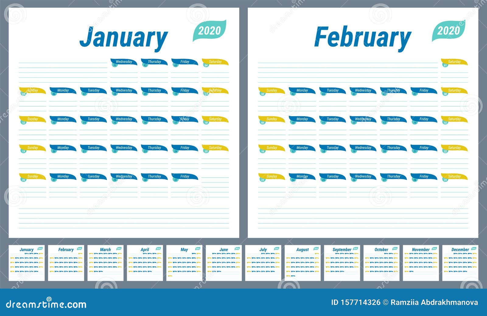 Schedule Book Template from thumbs.dreamstime.com