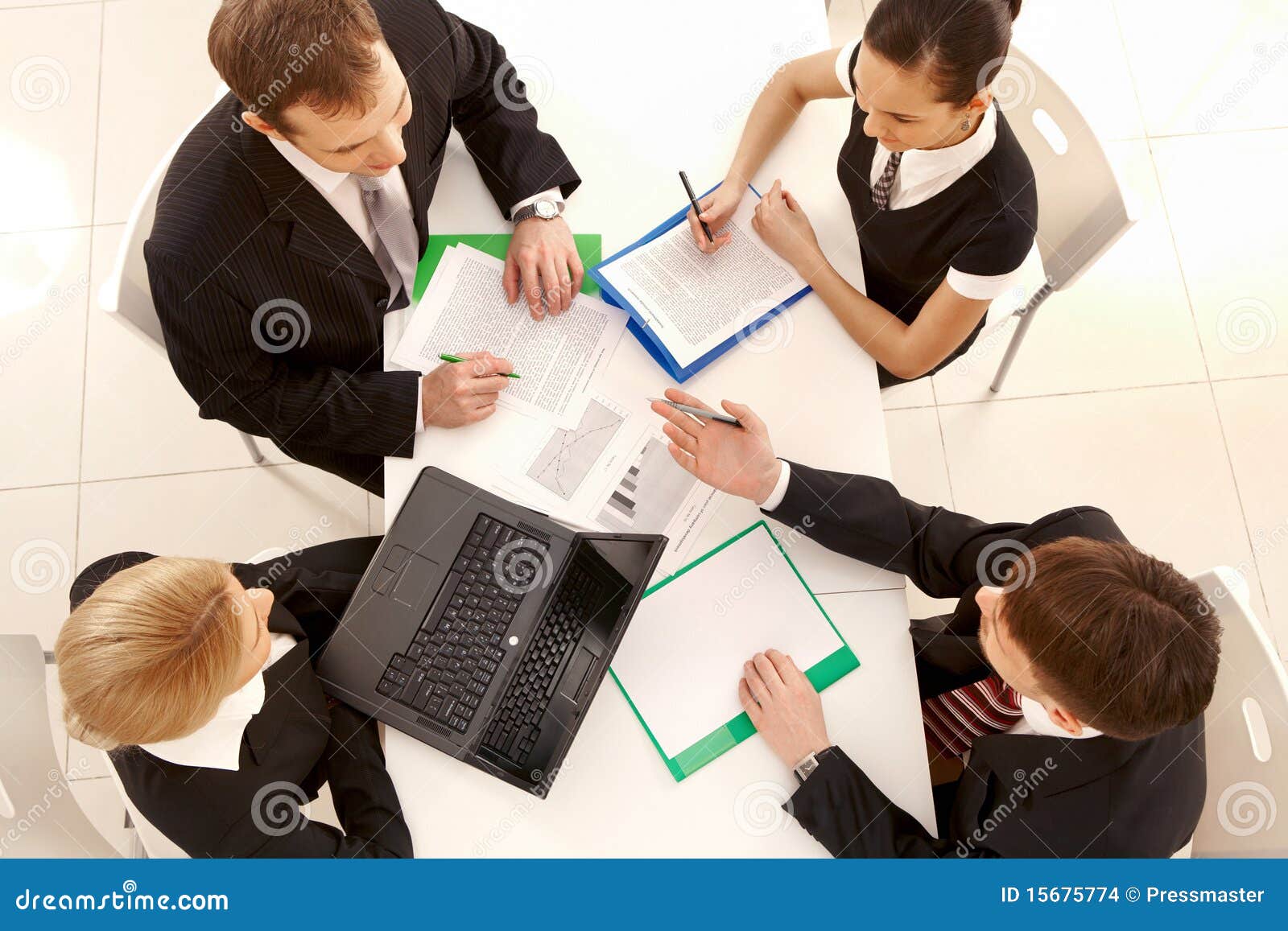 Planning stock photo. Image of confident, meeting, communicating 15675774