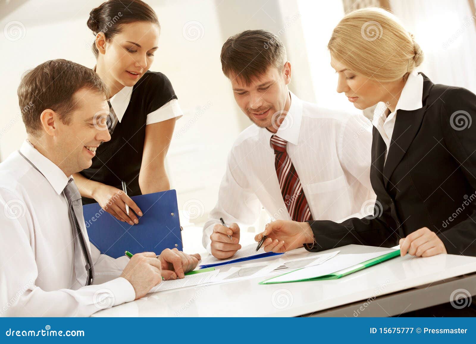 Planning stock image. Image of partner, cooperation, confident 15675777