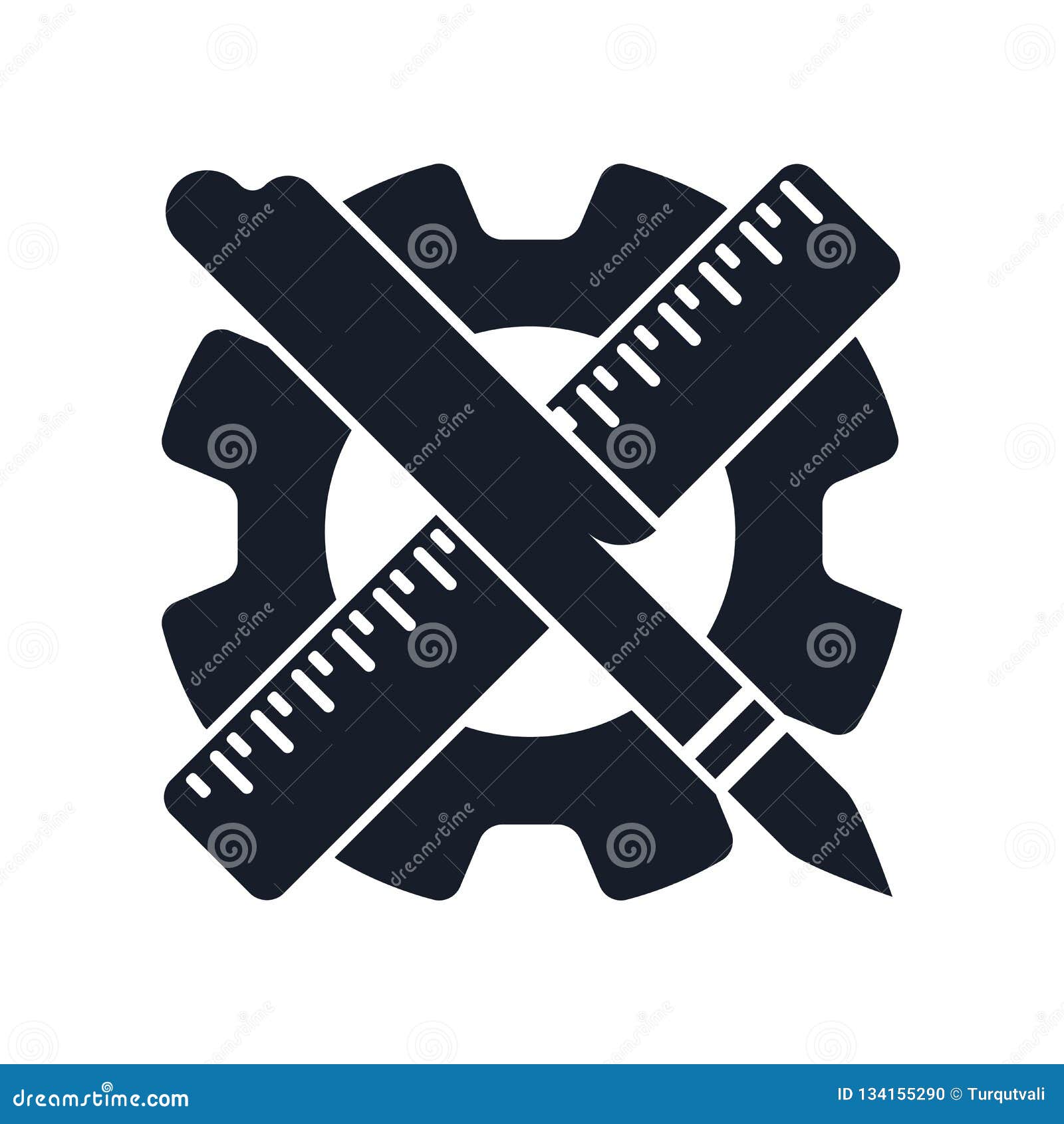 Planning Icon Vector Sign and Symbol Isolated on White Background