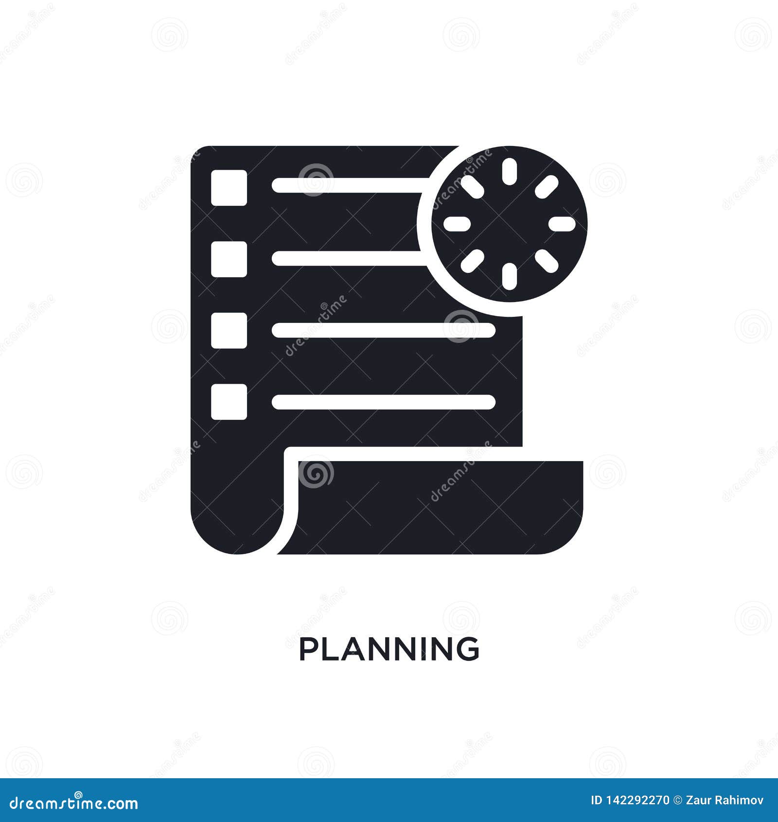  Planning  Isolated Icon Simple Element Illustration From 