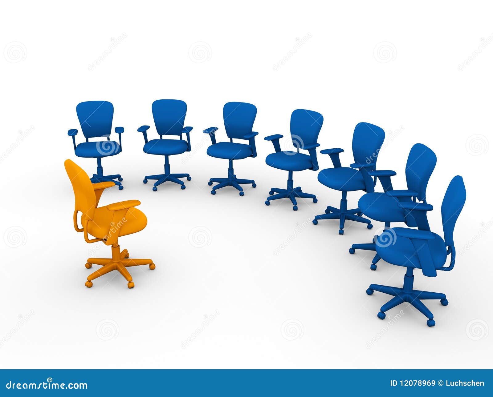 Planning Session in the Office Stock Illustration Illustration of
