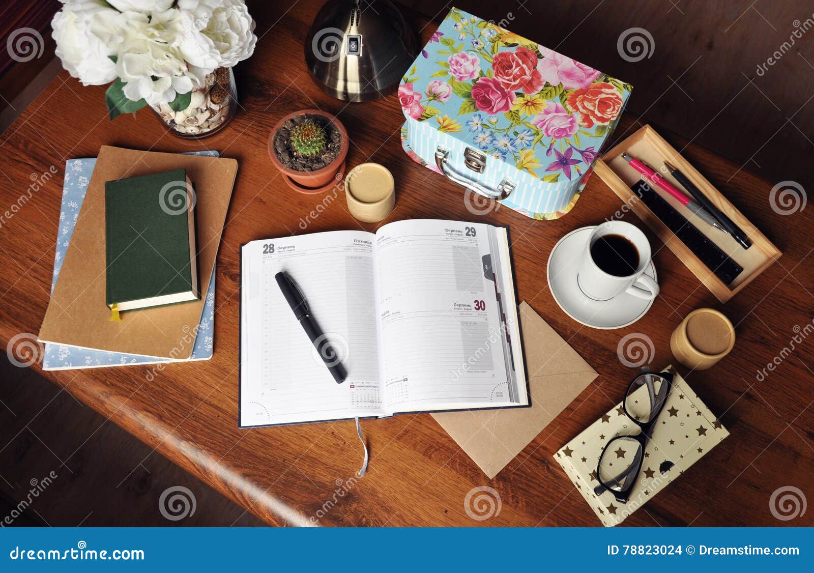 Planning / Timemanagement / Diary 3 Stock Photo Image of plan, tools