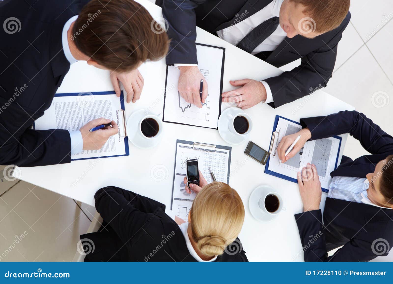 Planning work stock photo. Image of human, female, holding 17228110