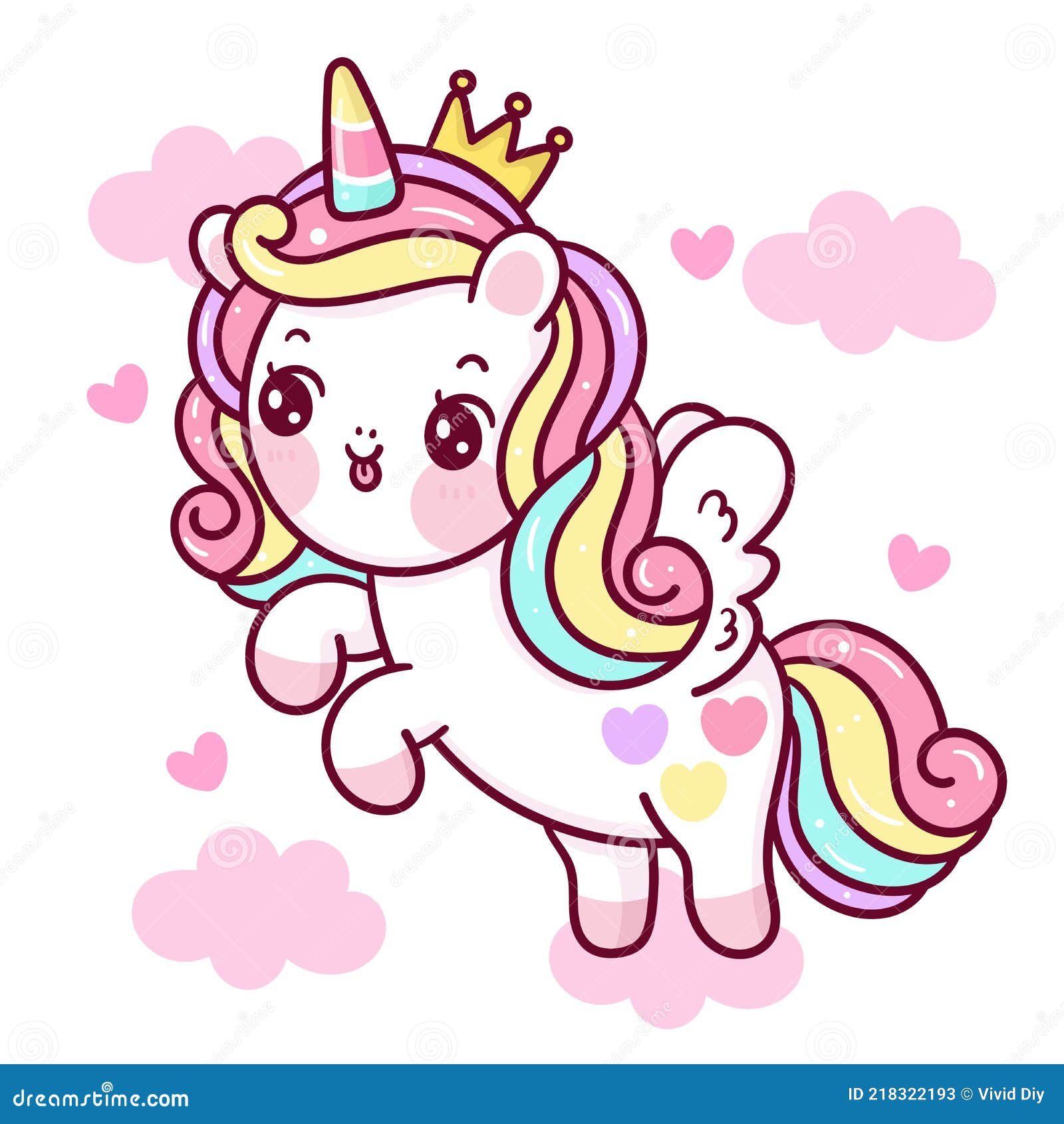 Plano Unicornio Hada Dibujos Animados Princesa Pegasus Pony Niño Vector En  La Nube Kawaii Animales Fondo Ilustración del Vector - Ilustración de  saludo, hada: 218322193