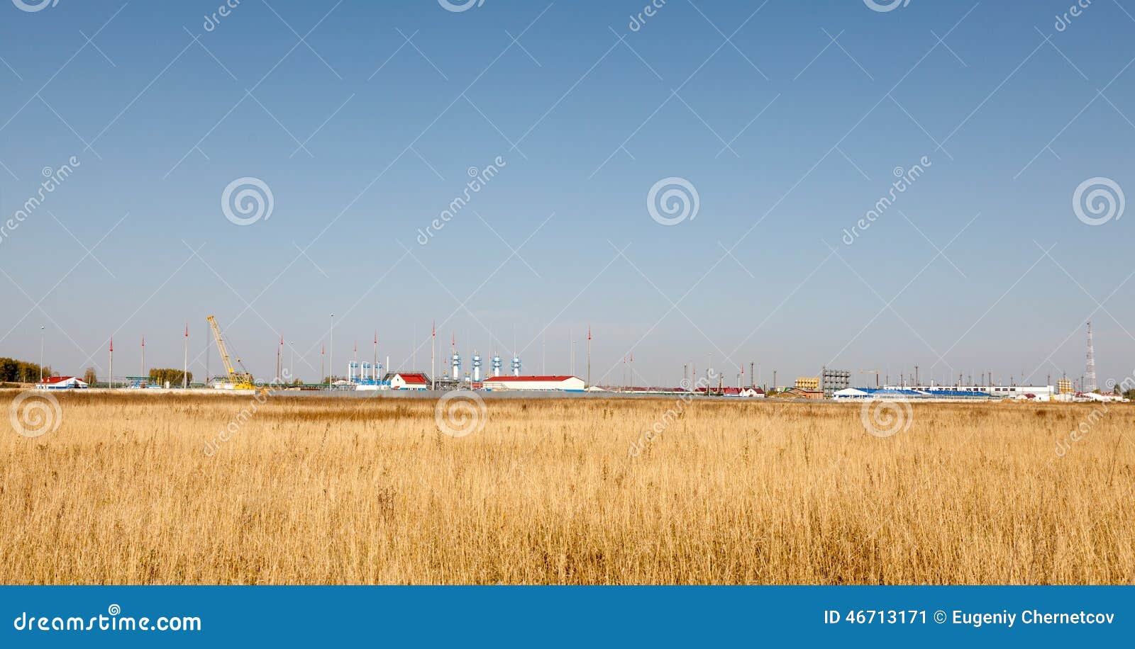 Plant and Storage Facilities Stock Image Image of energy, metal 46713171