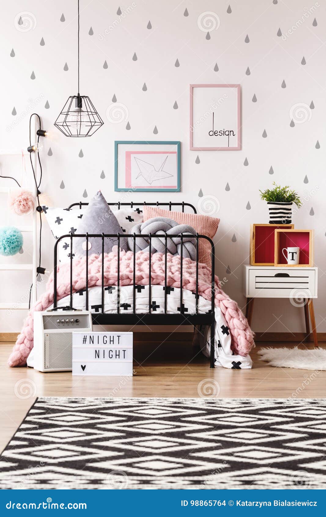 pastel kids bedroom