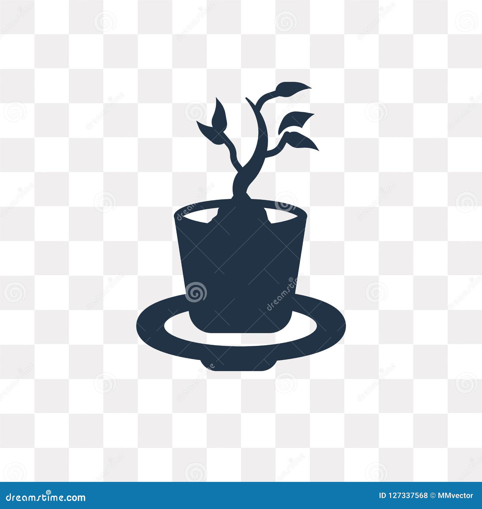 plant  icon  on transparent background, plant tra