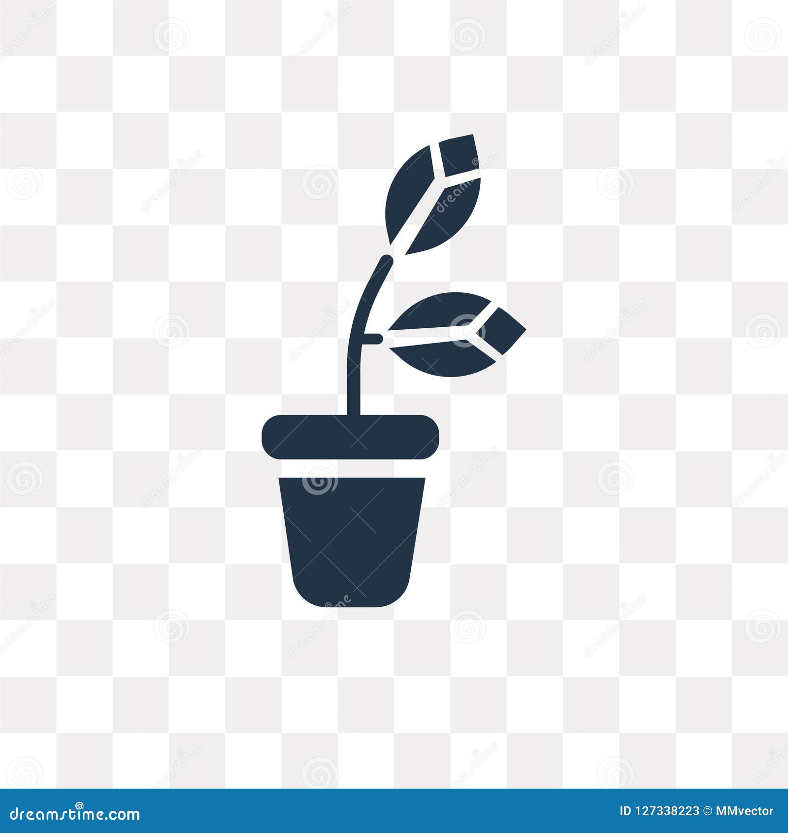plant  icon  on transparent background, plant tra