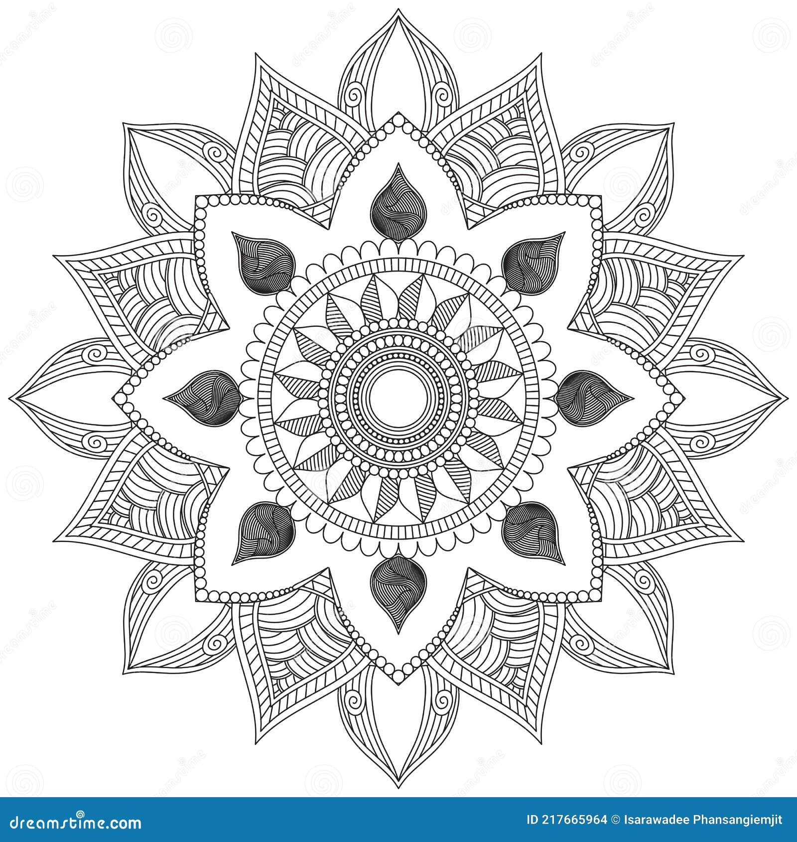 Desenhos de Mandalas para Colorir, Pintar e Imprimir 