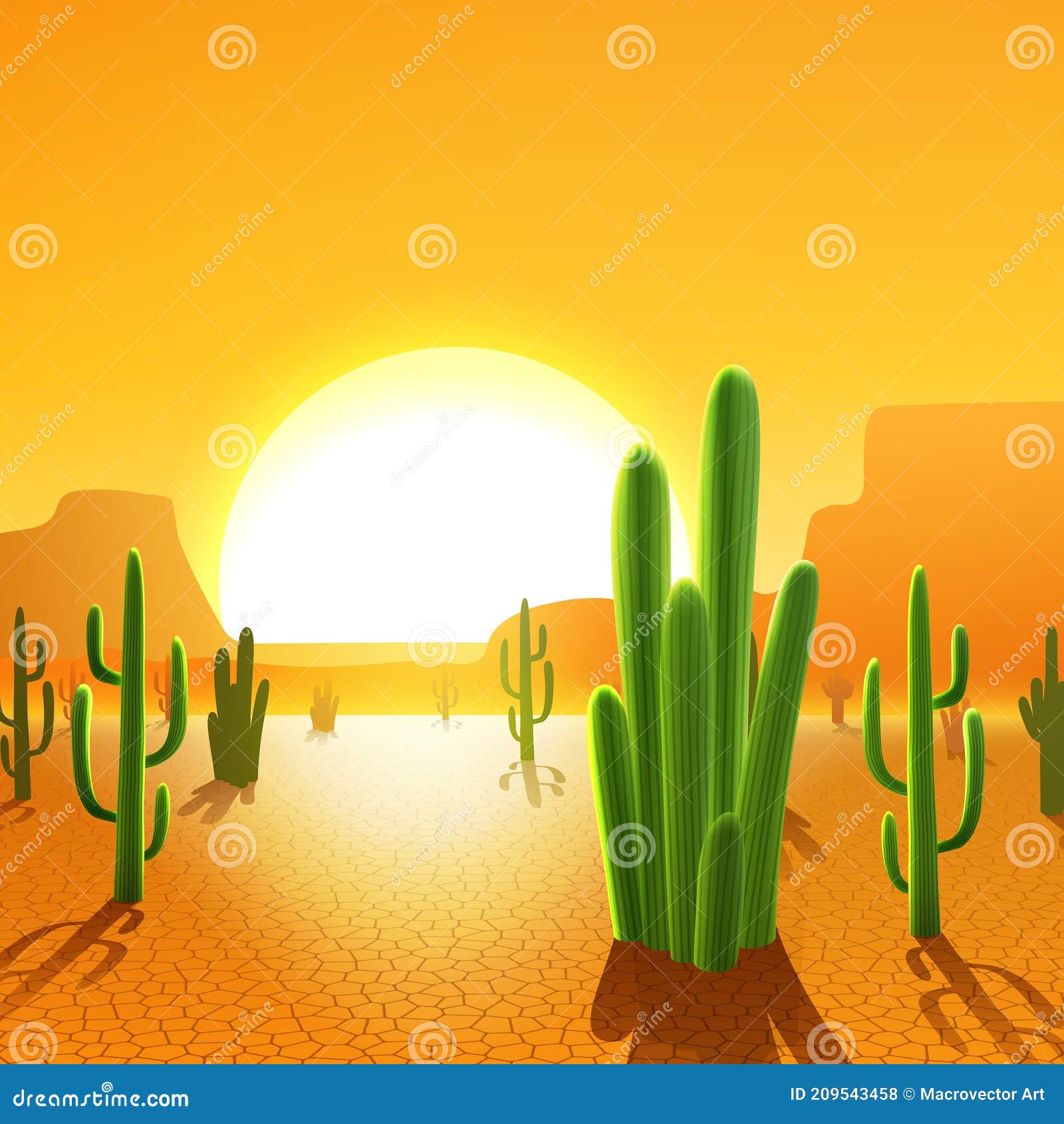 Vetores de Cactos De Desenho À Mão No Vetor Do Deserto e mais imagens de  Areia - Areia, Arte, Botânica - Assunto - iStock