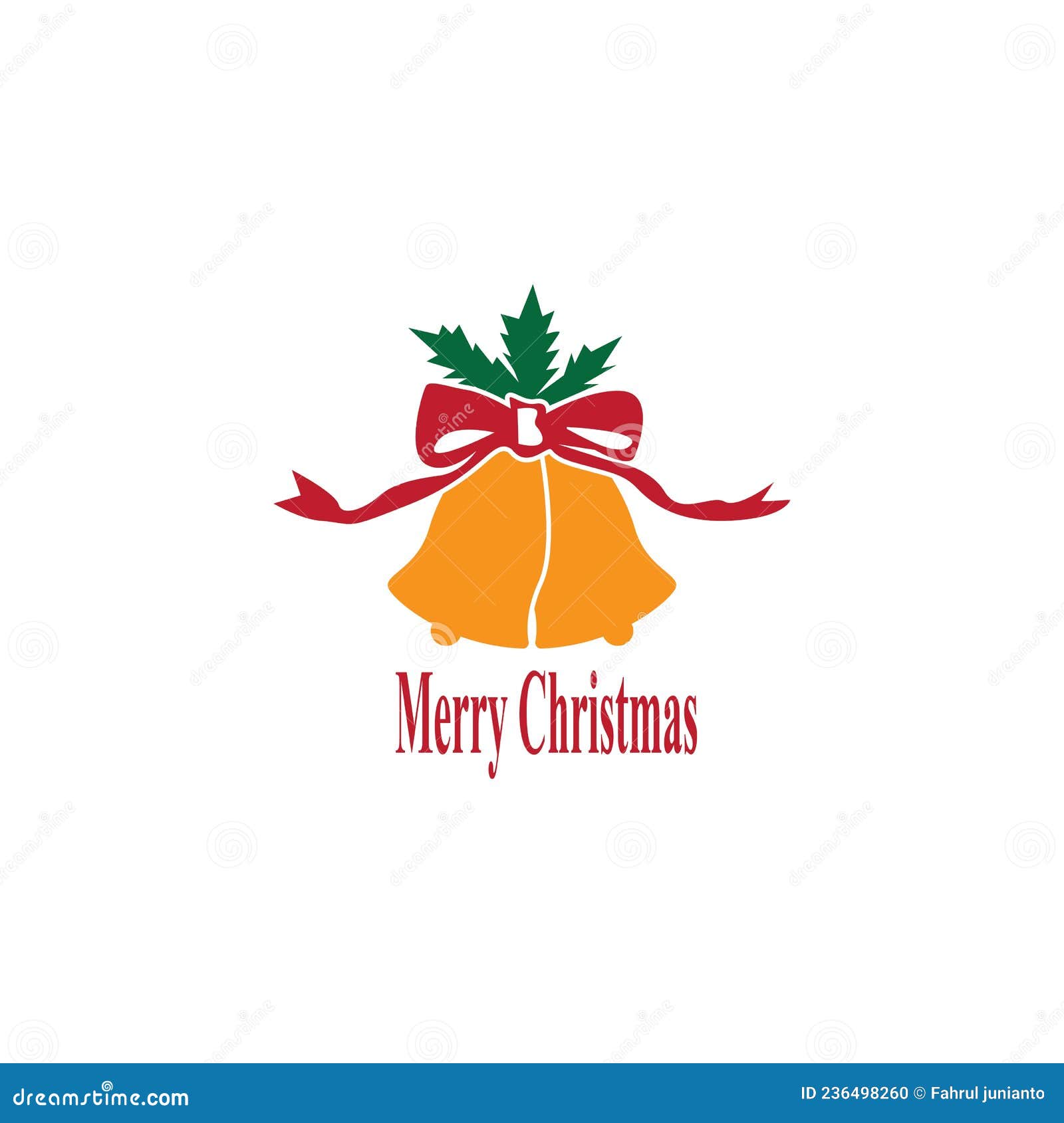 Plantilla Vectorial Del Logotipo De Navidad Ilustración del Vector