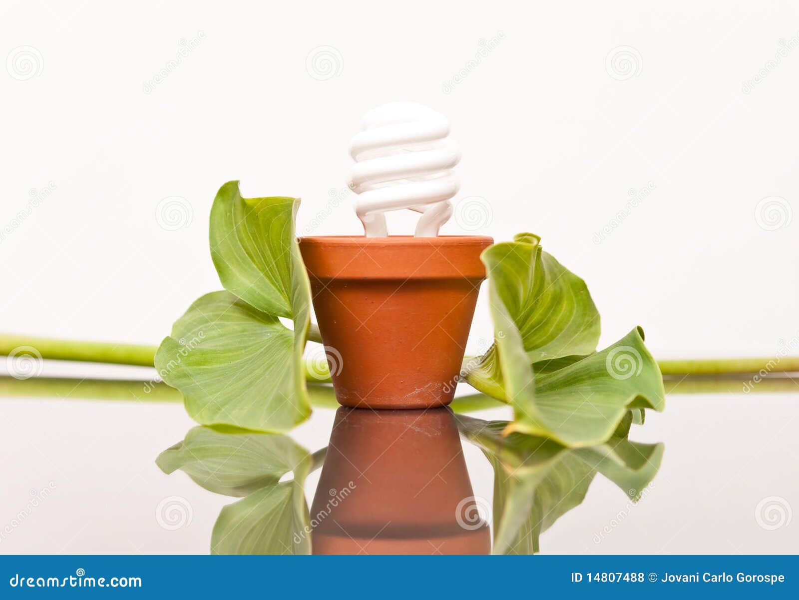Planting Clean and Efficient Energy Stock Photo Image of invention