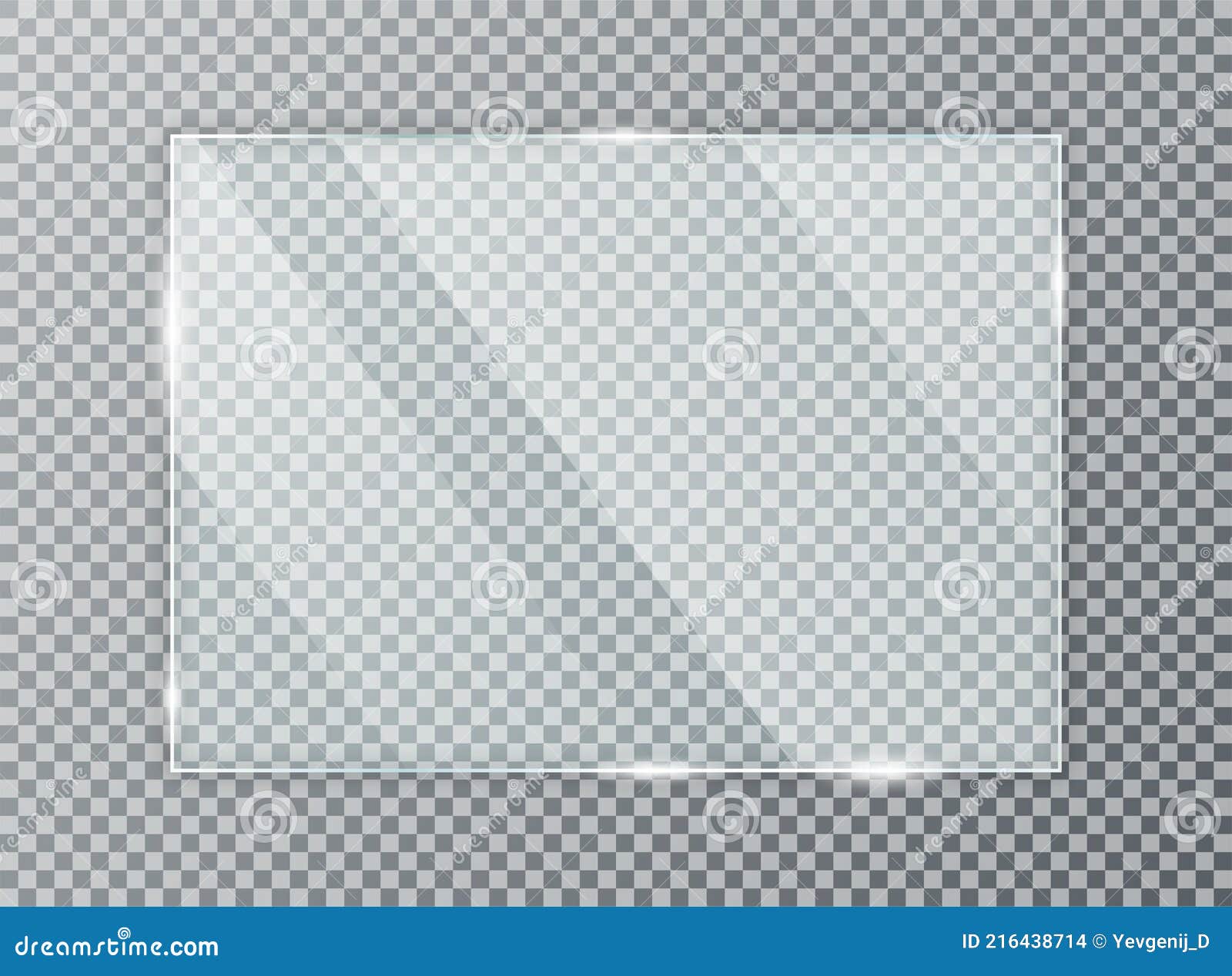 Plaque verre acrylique transparent