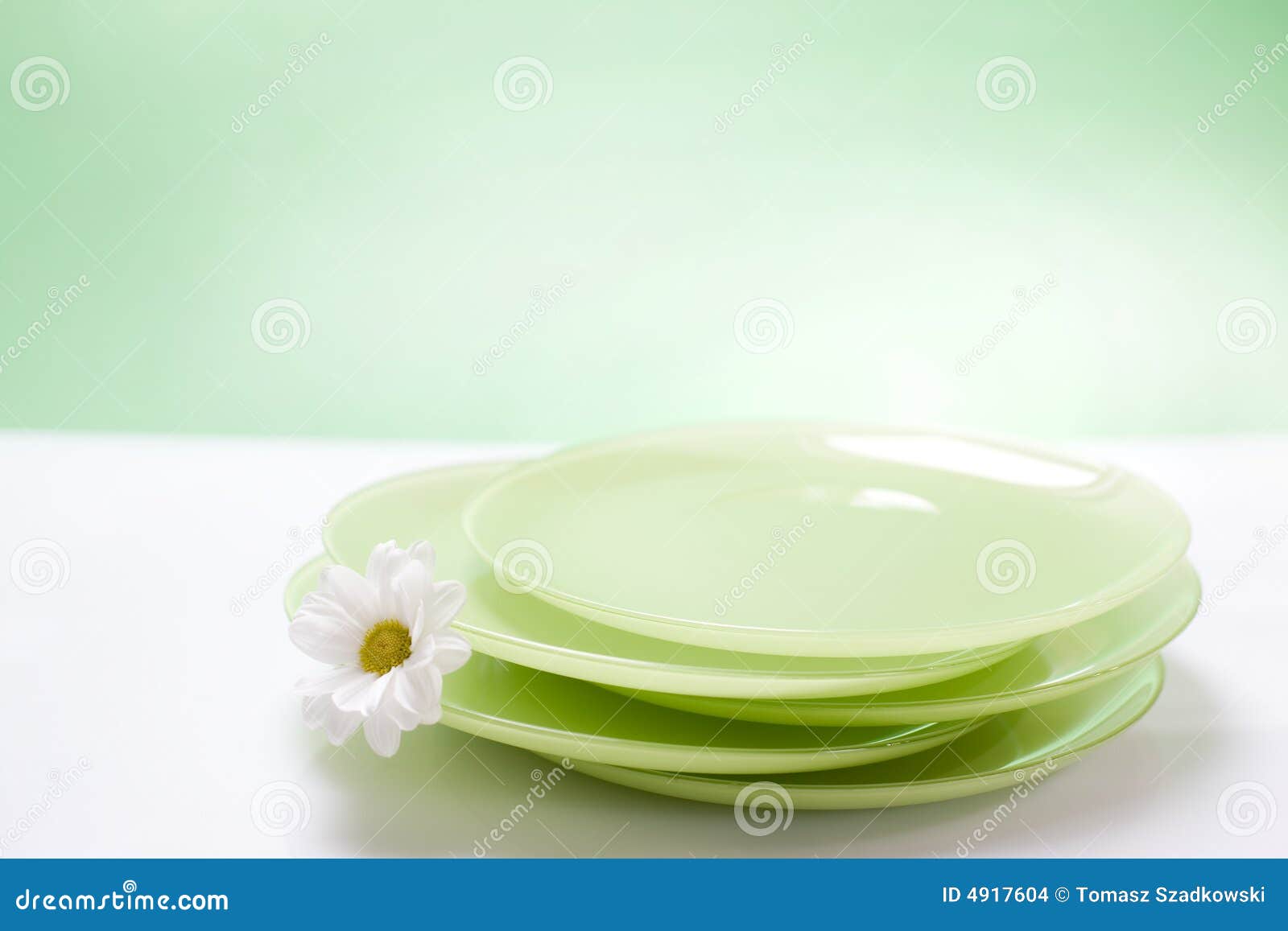 Plaques vertes photo stock. Image du ceramique, fond, fleur 4917604