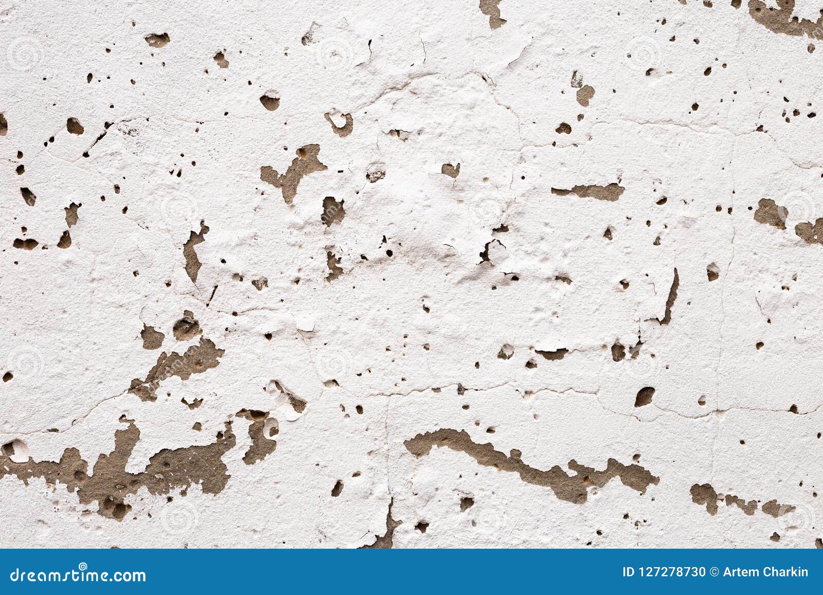 Plastered Brick Wall with Crumbling Plaster Stock Photo Image of