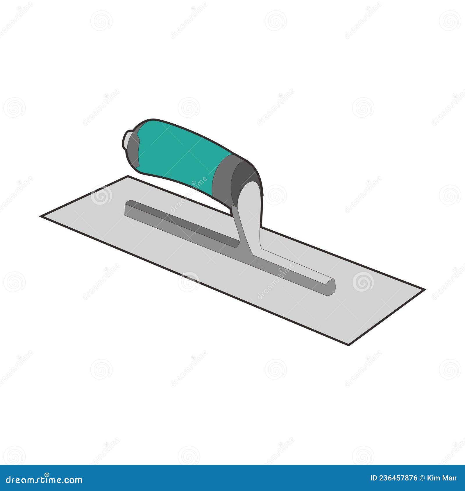 Plastering Trowel Logo Template. Plasterer Tool Vector Design 120120010