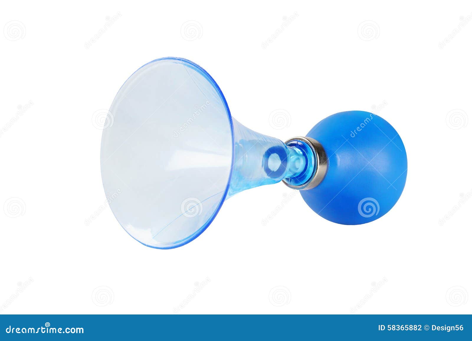 Plastic Air Horn stock photo. Image of object, bladder 58365882